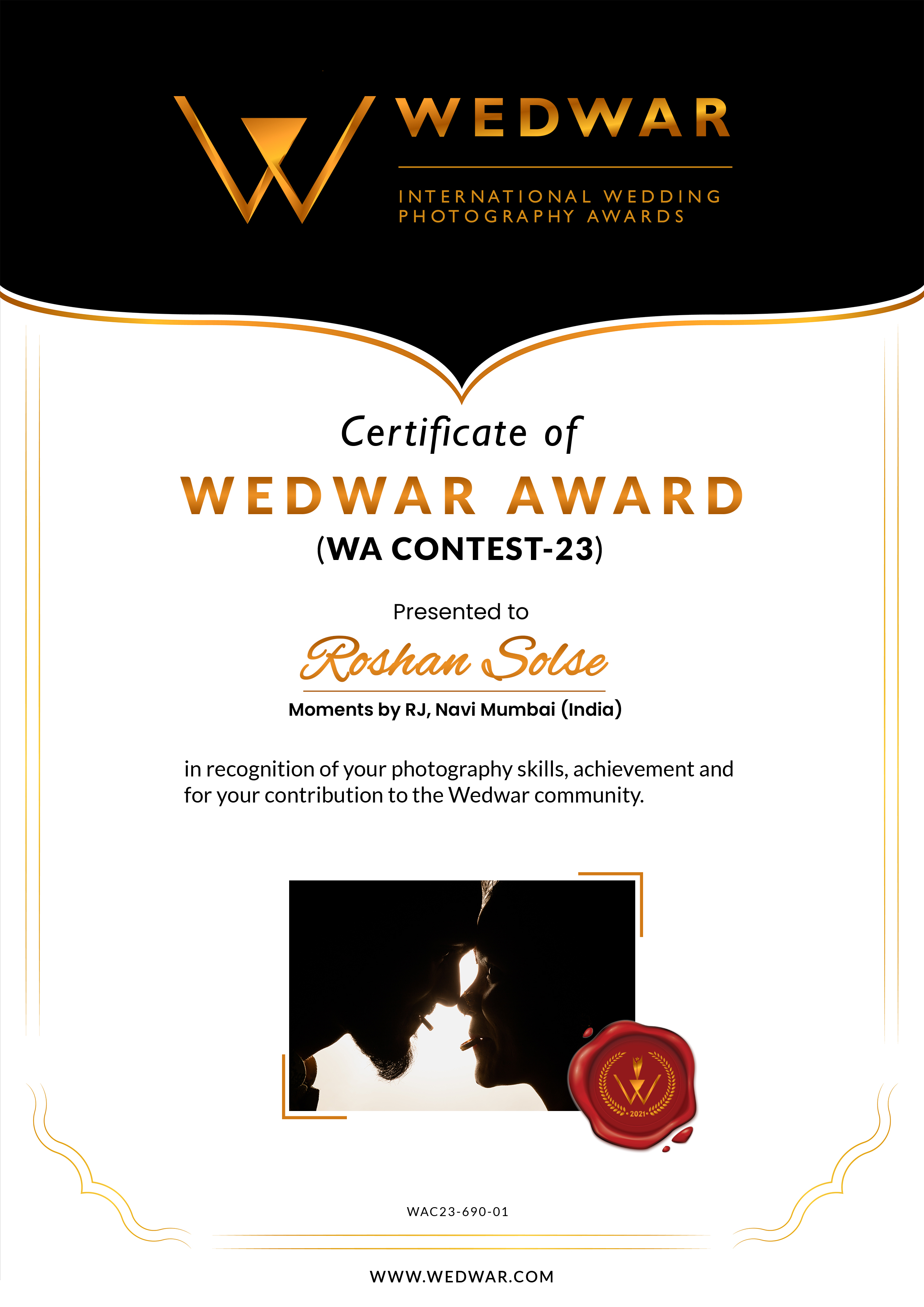 International Wedding Photography Awards