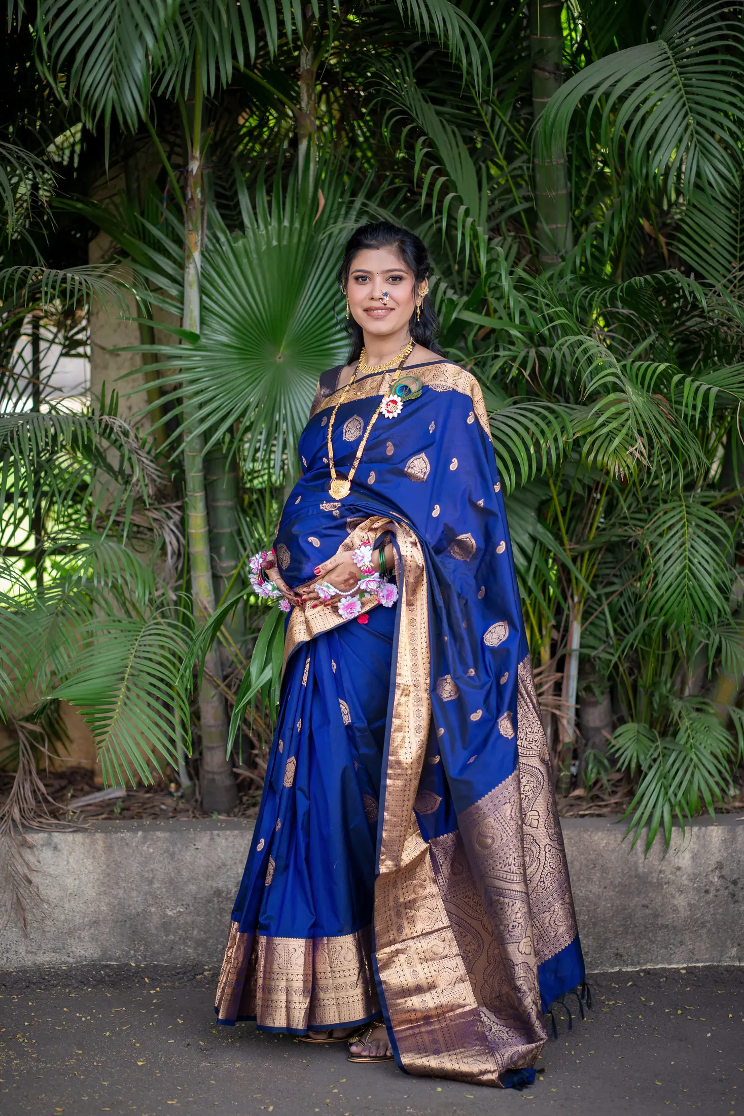 Prashant Prachi baby shower portrait 2