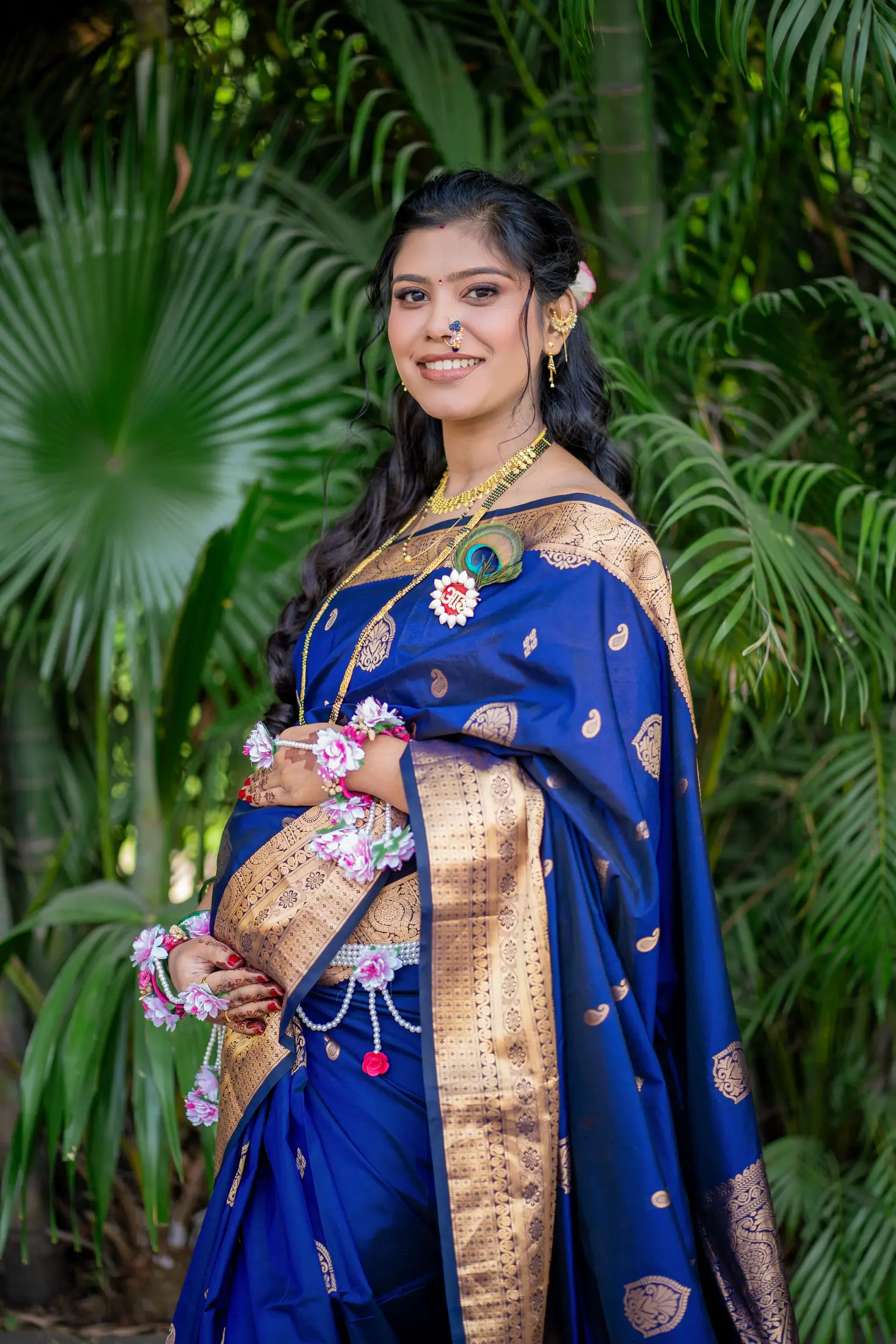 Prashant Prachi baby shower portrait 4