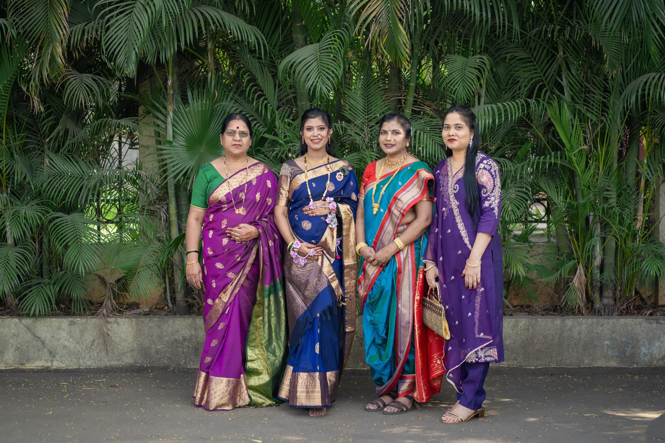 Prashant Prachi baby shower portrait 6