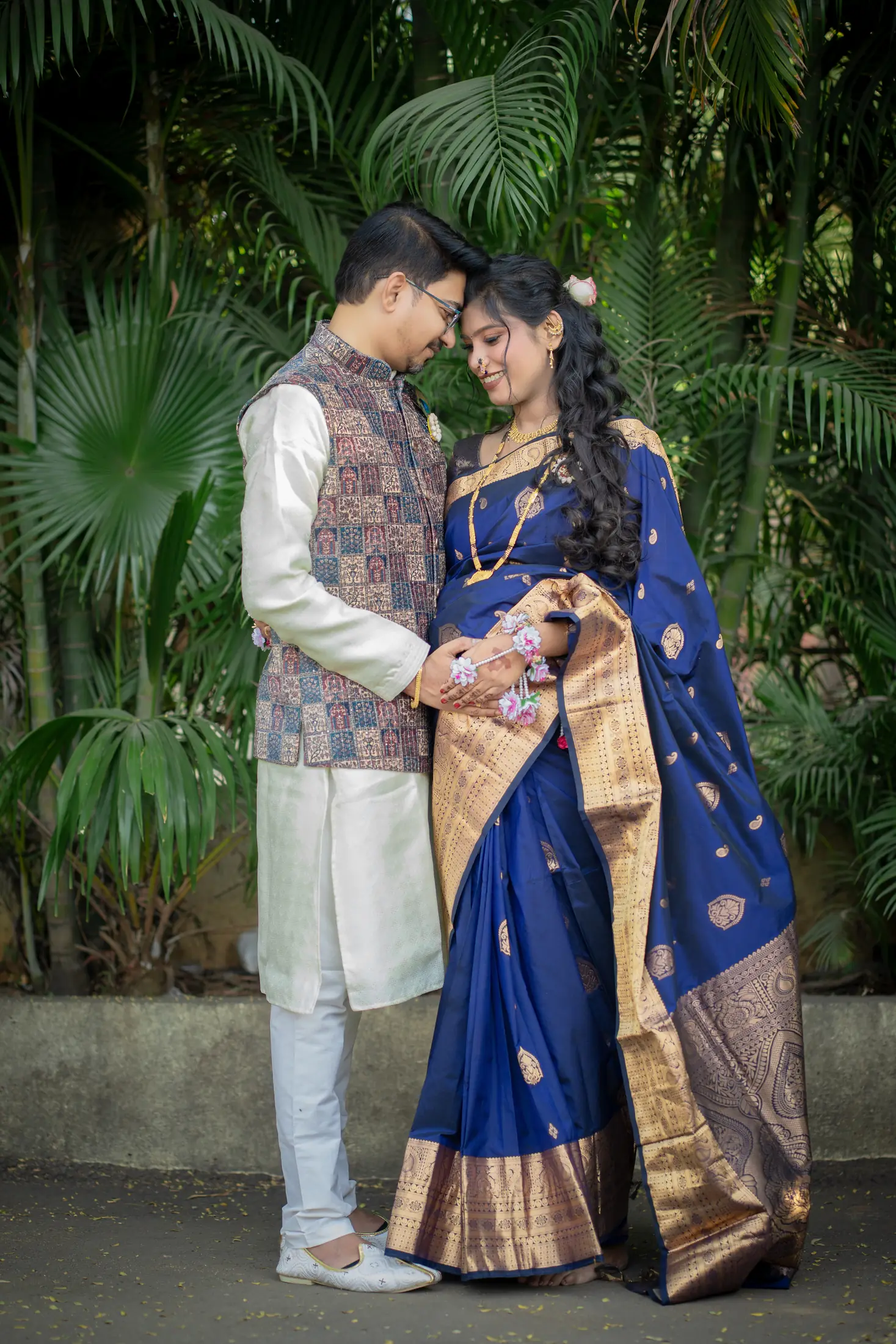 Prashant Prachi baby shower portrait 7