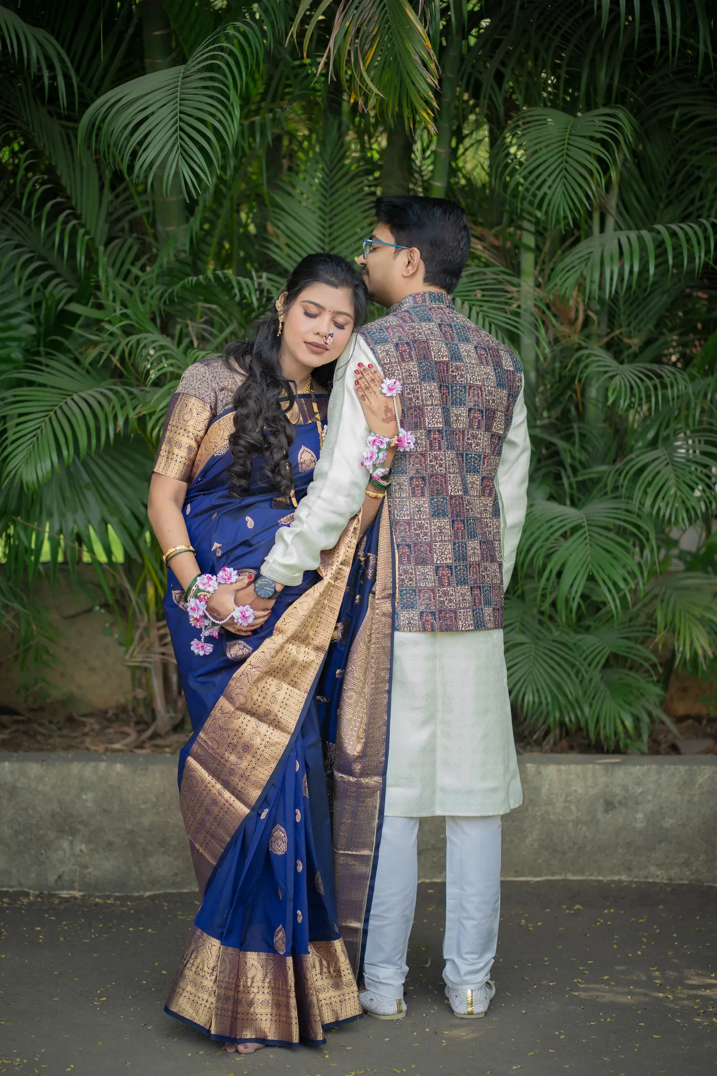 Prashant Prachi baby shower portrait 11