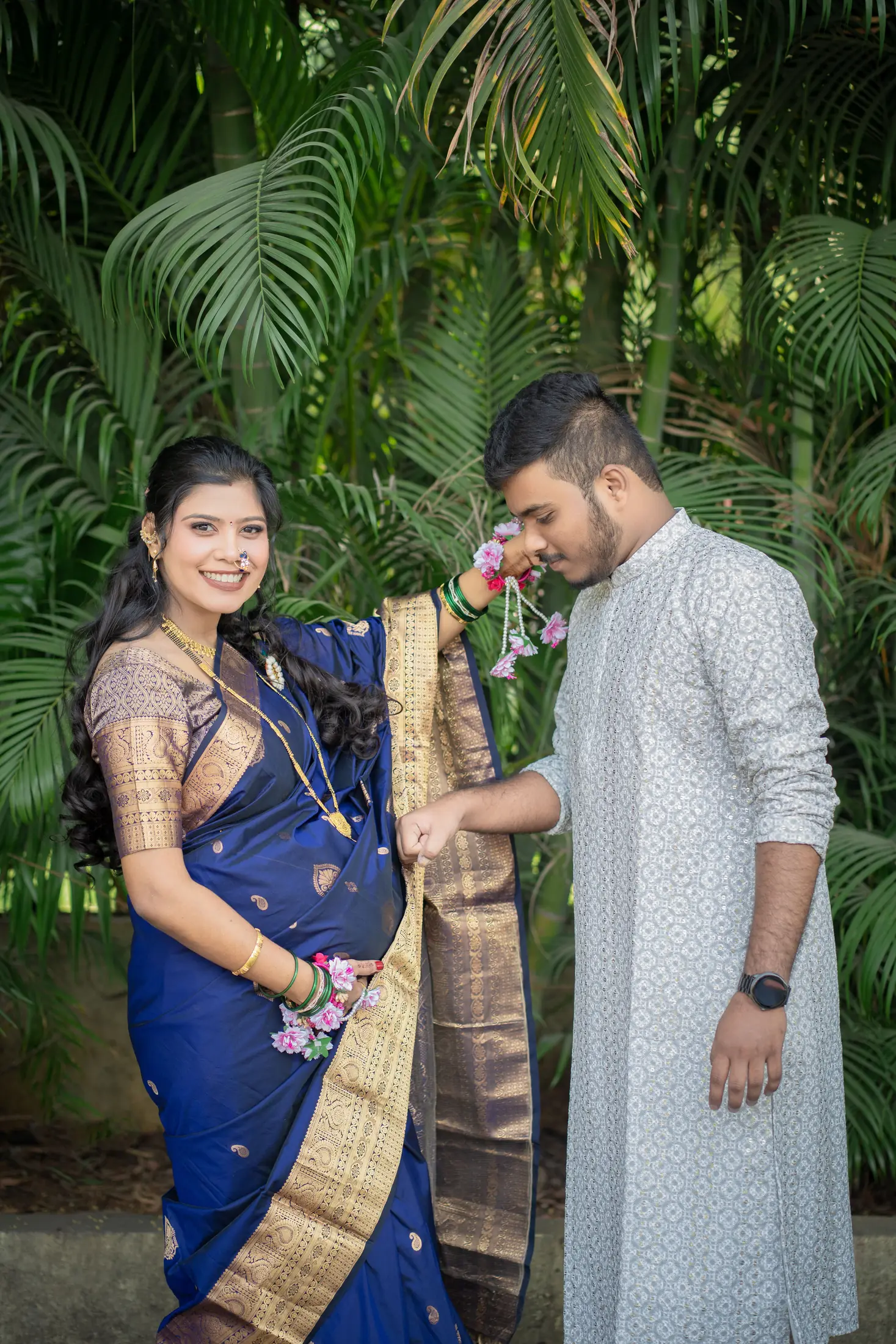 Prashant Prachi baby shower portrait 16
