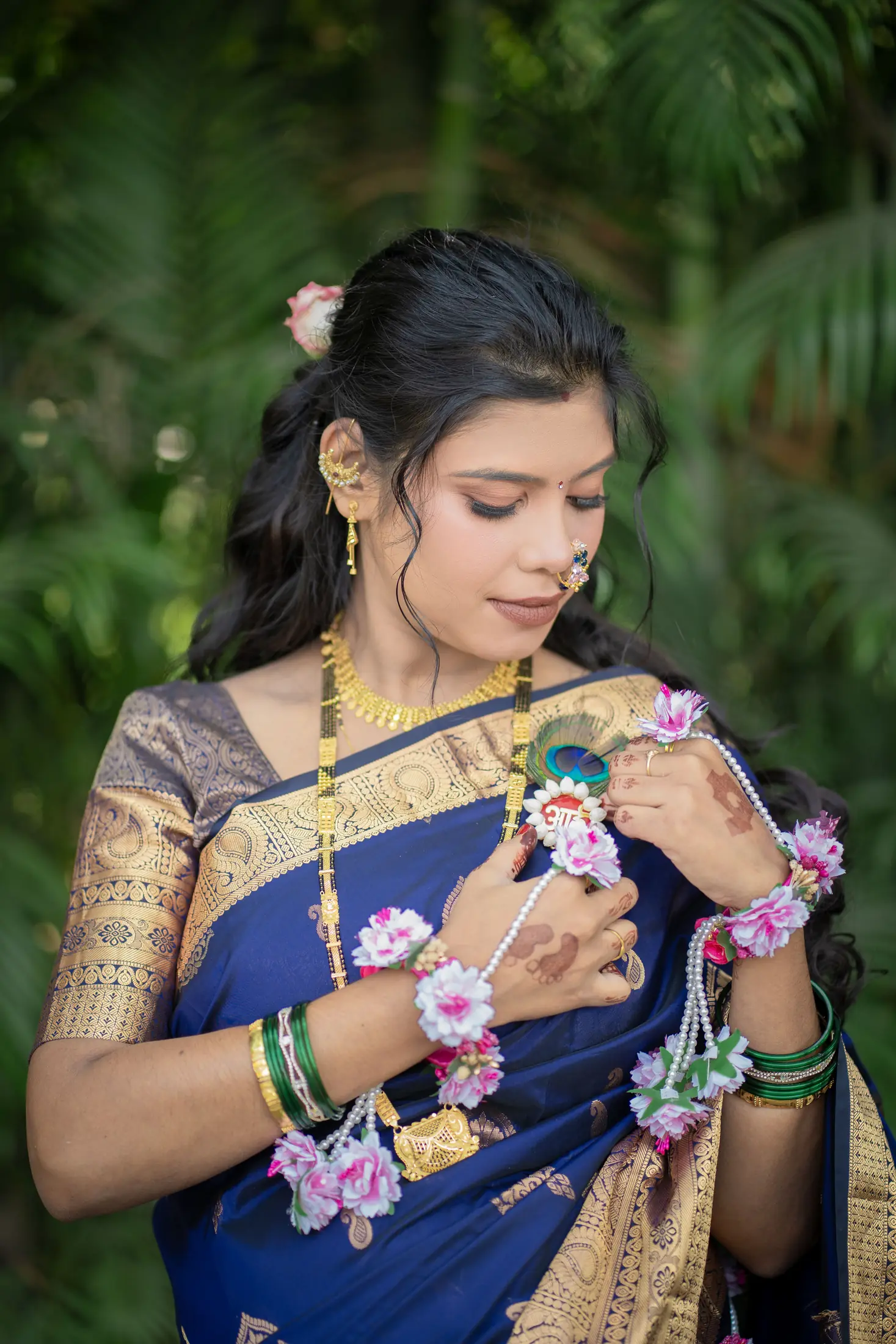 Prashant Prachi baby shower portrait 17