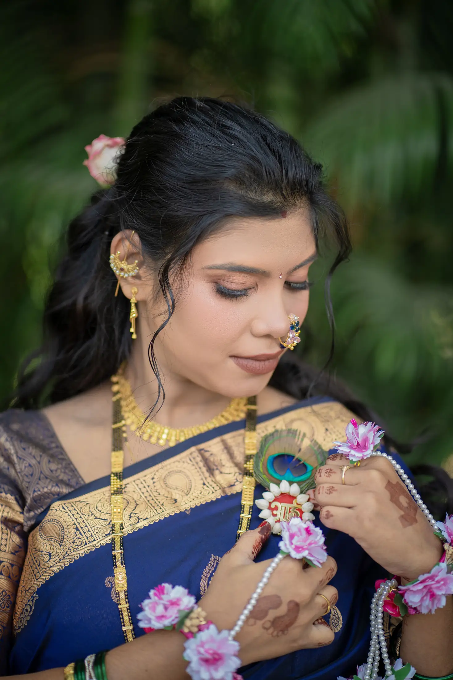 Prashant Prachi baby shower portrait 18