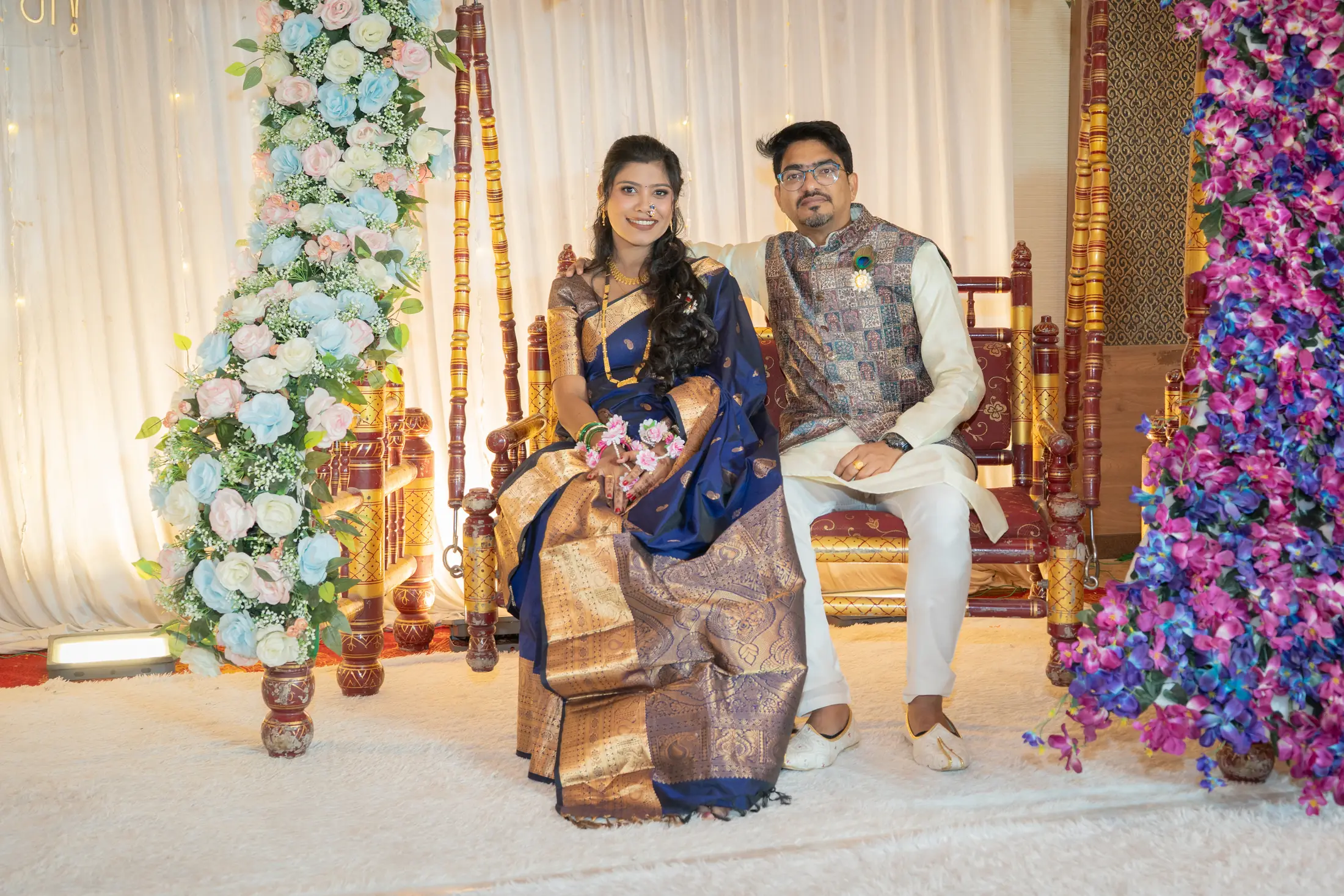 Prashant Prachi baby shower portrait 22