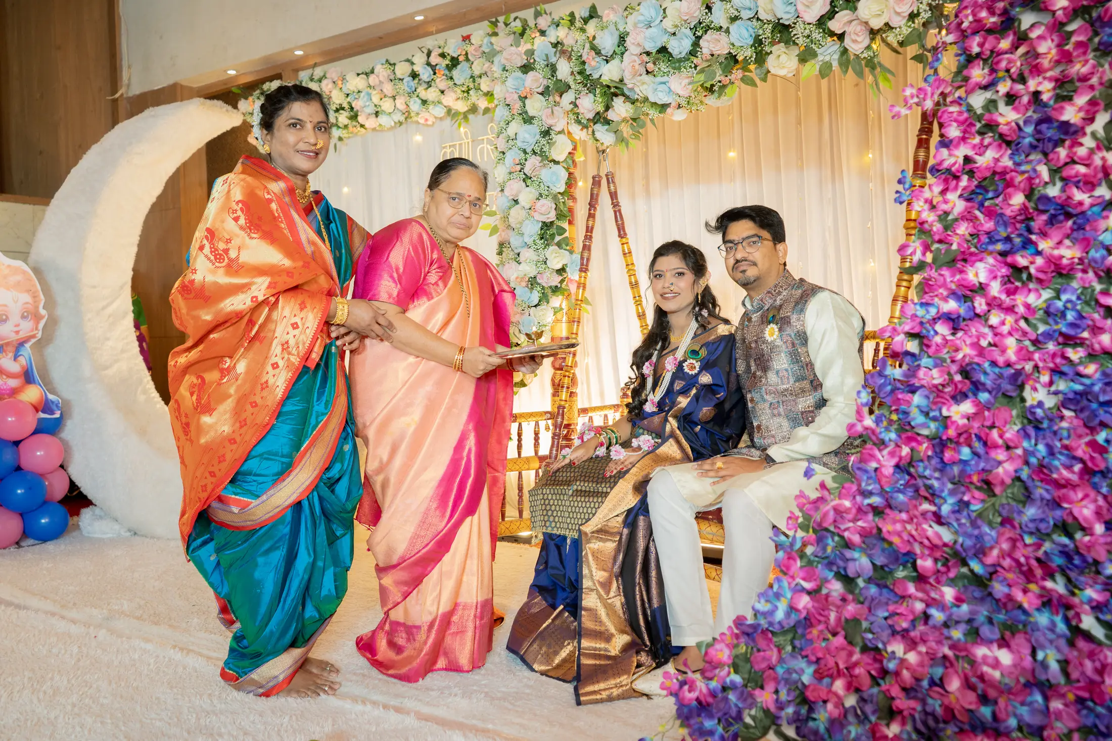 Prashant Prachi baby shower portrait 26