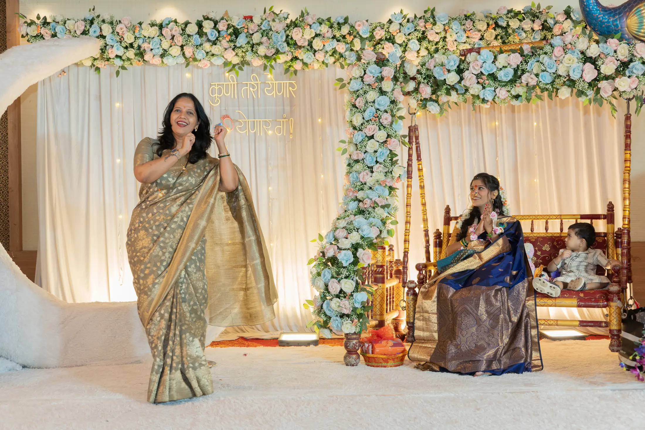 Prashant Prachi baby shower portrait 30