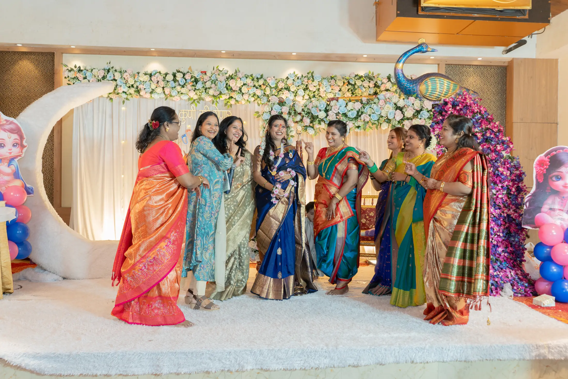 Prashant Prachi baby shower portrait 33