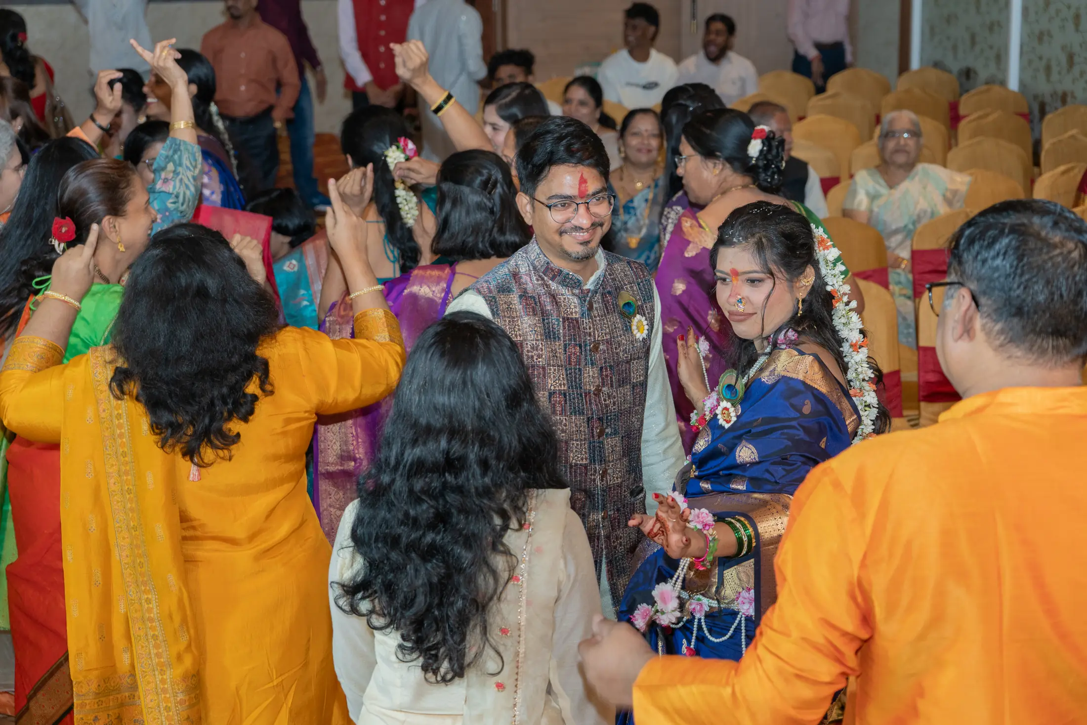 Prashant Prachi baby shower portrait 39