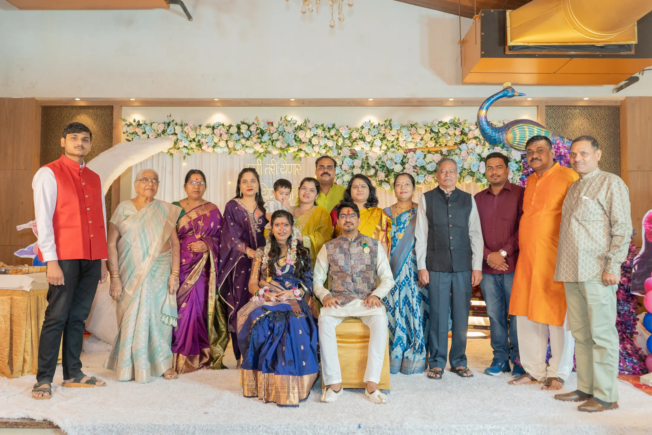 Prashant Prachi baby shower portrait 41