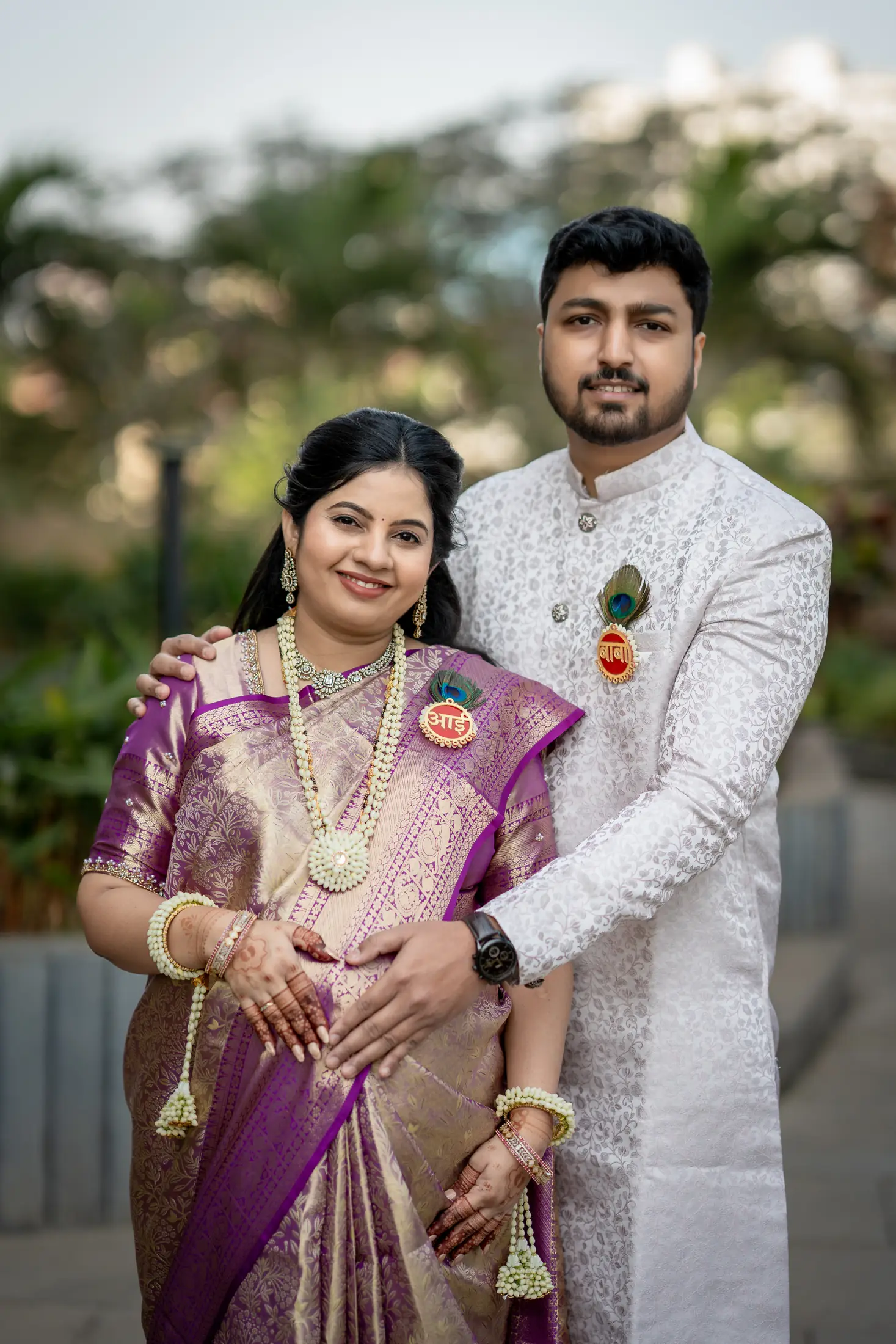Suvarna Amey baby shower portrait 10