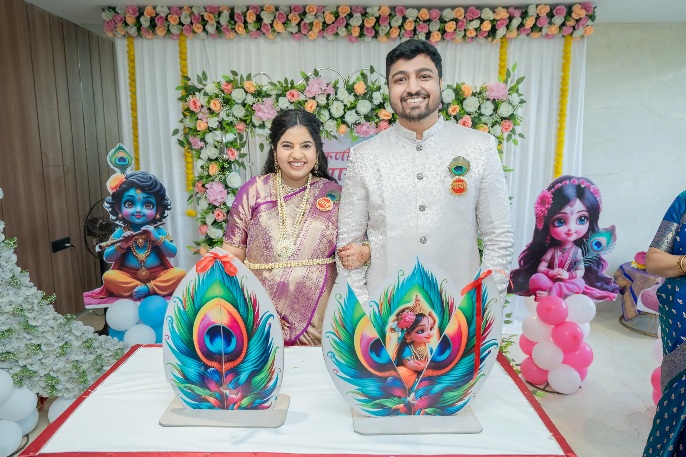 Suvarna Amey baby shower portrait 23
