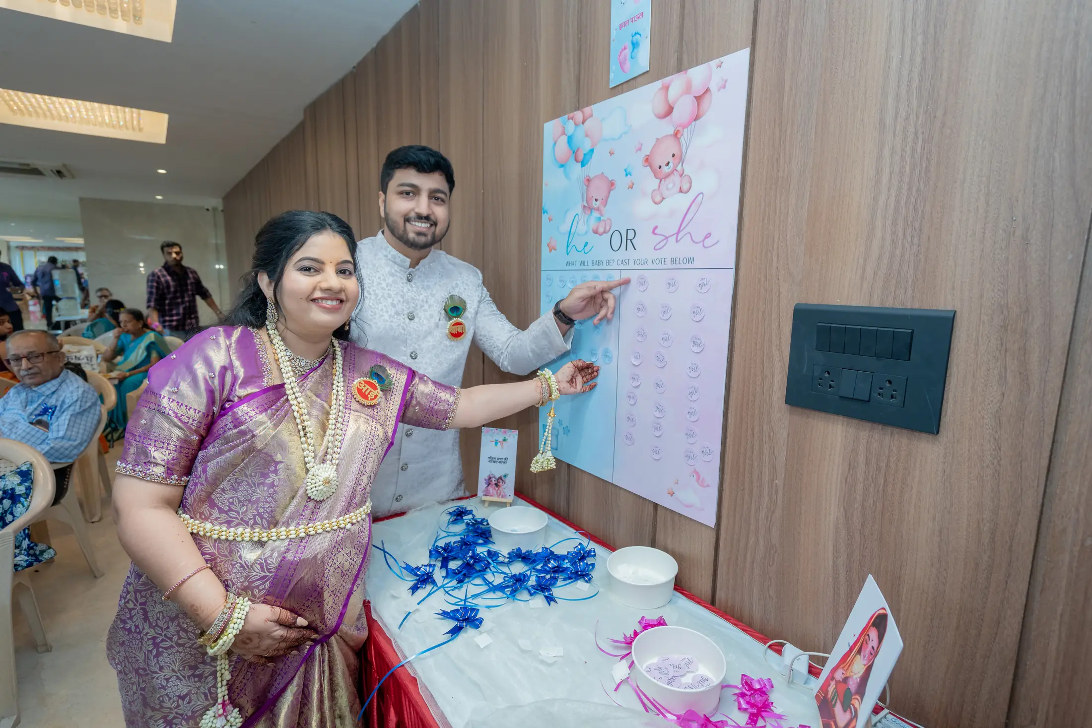 Suvarna Amey baby shower portrait 28