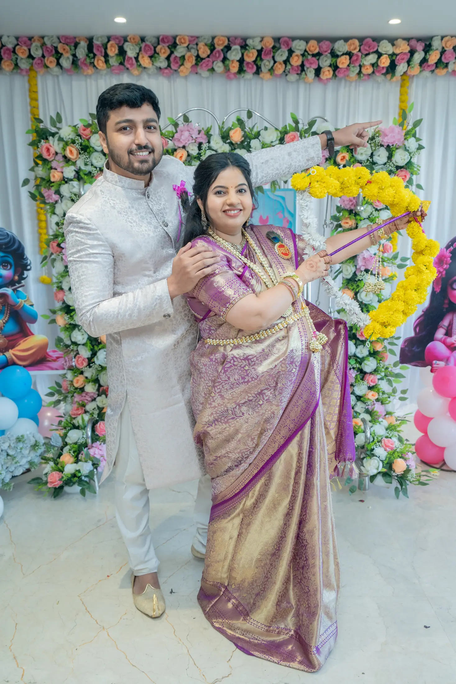Suvarna Amey baby shower portrait 30