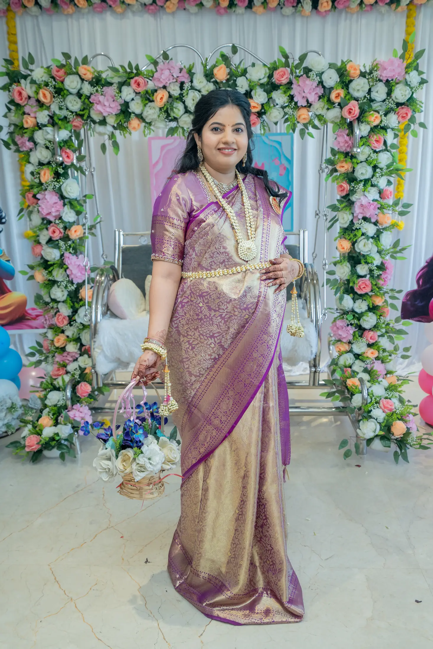 Suvarna Amey baby shower portrait 31