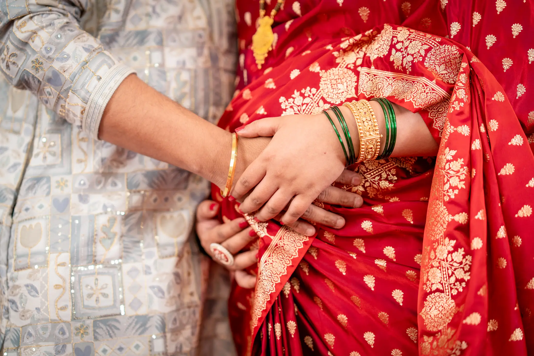 Vinay Aishwarya baby shower portrait 6