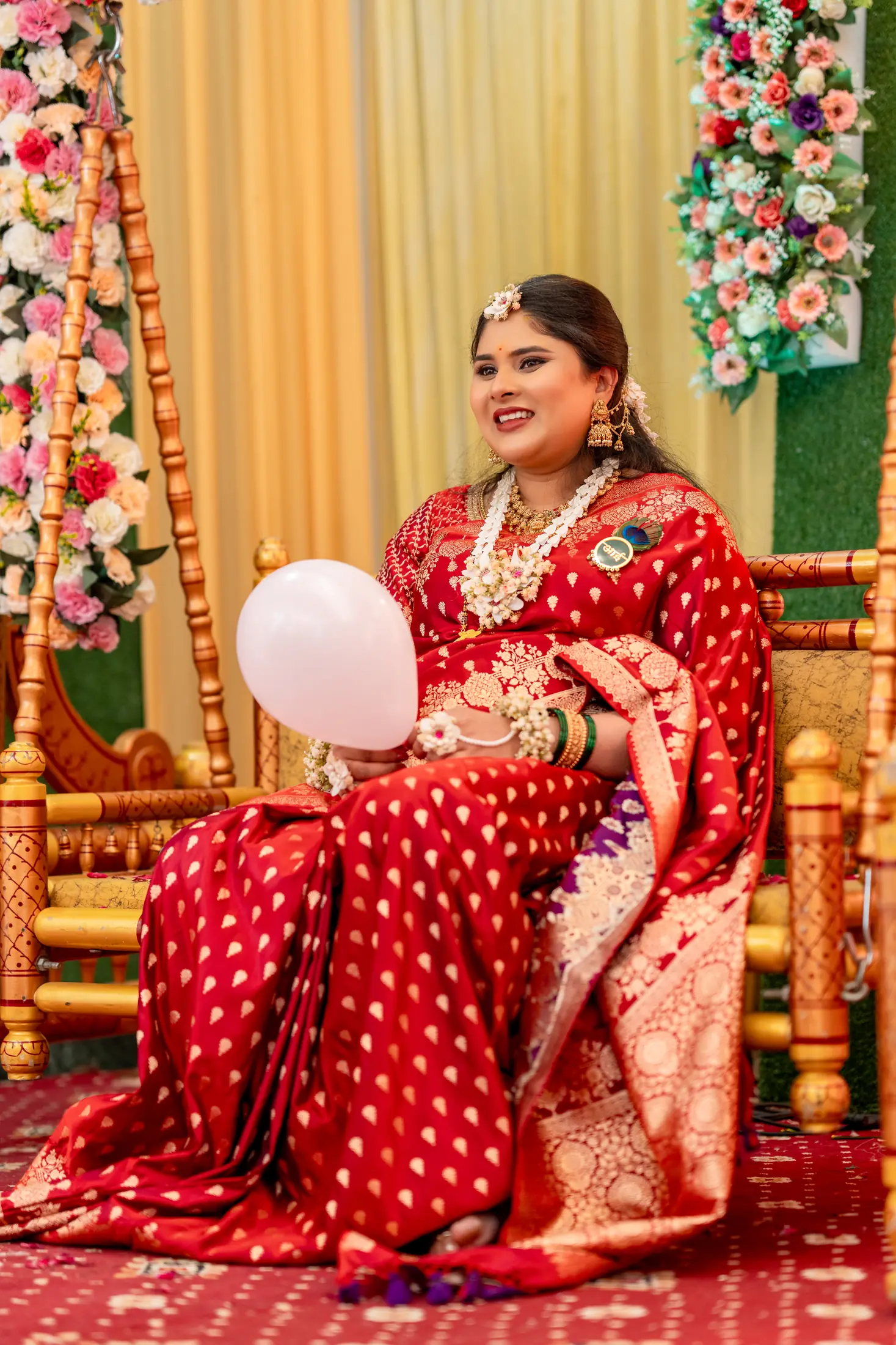 Vinay Aishwarya baby shower portrait 13