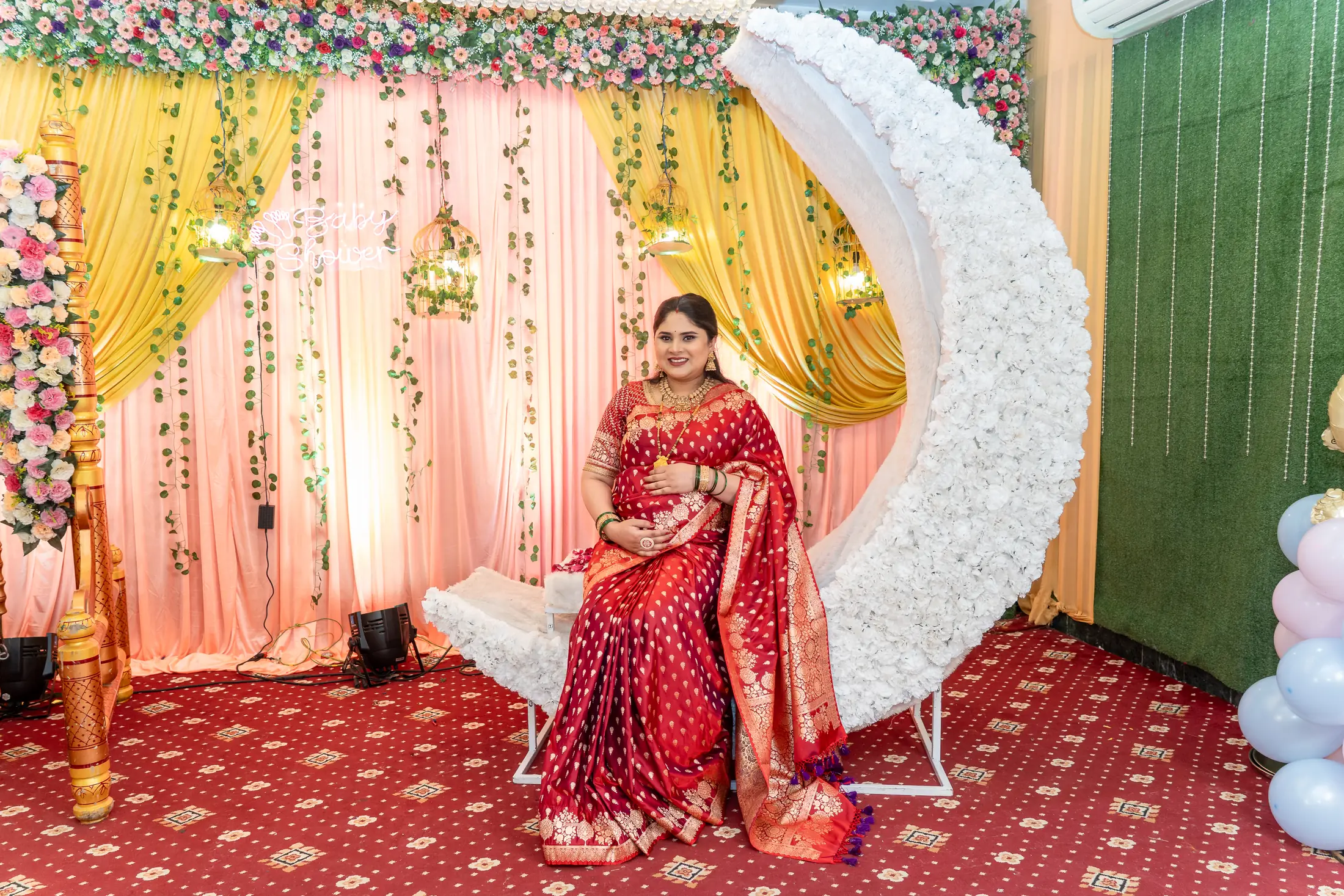 Vinay Aishwarya baby shower portrait 14