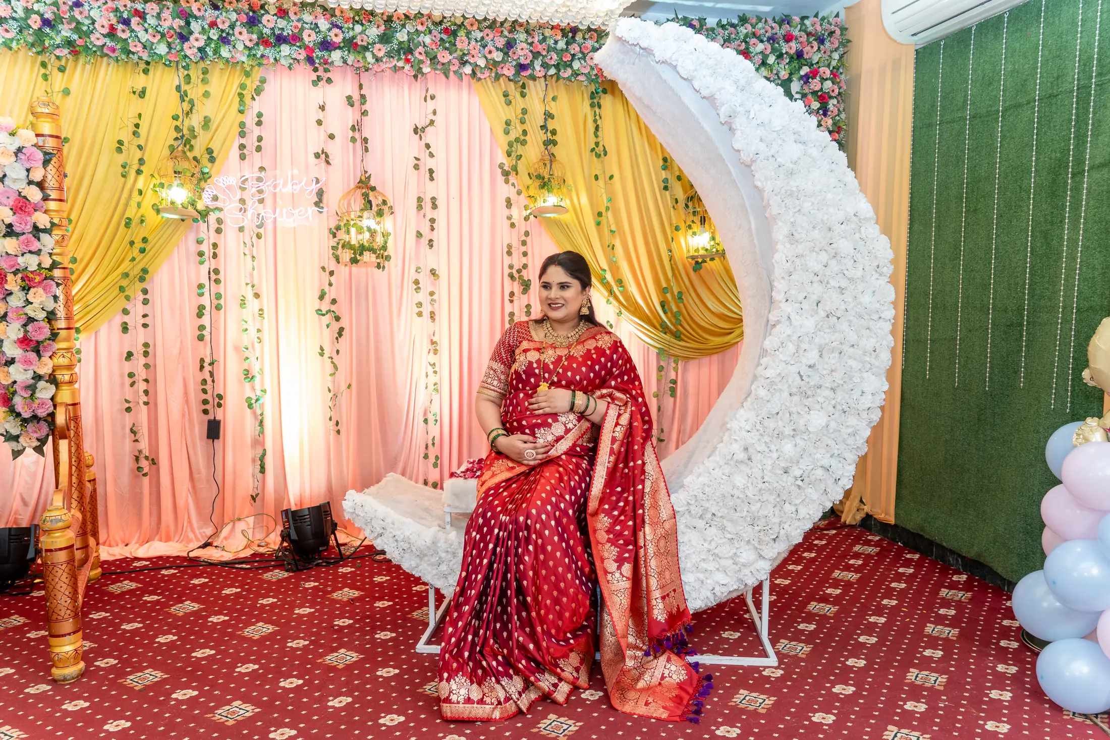 Vinay Aishwarya baby shower portrait 15