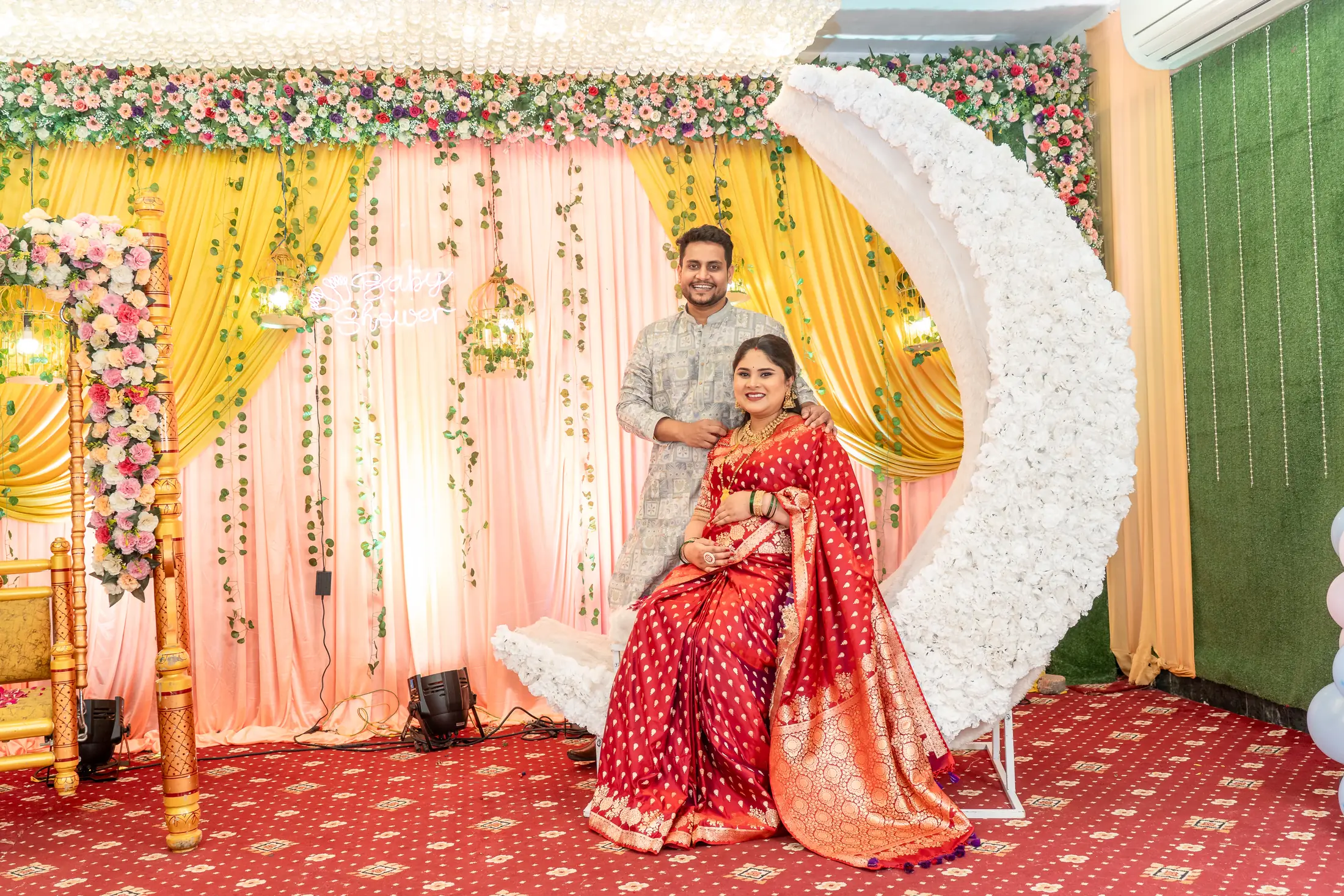 Vinay Aishwarya baby shower portrait 19