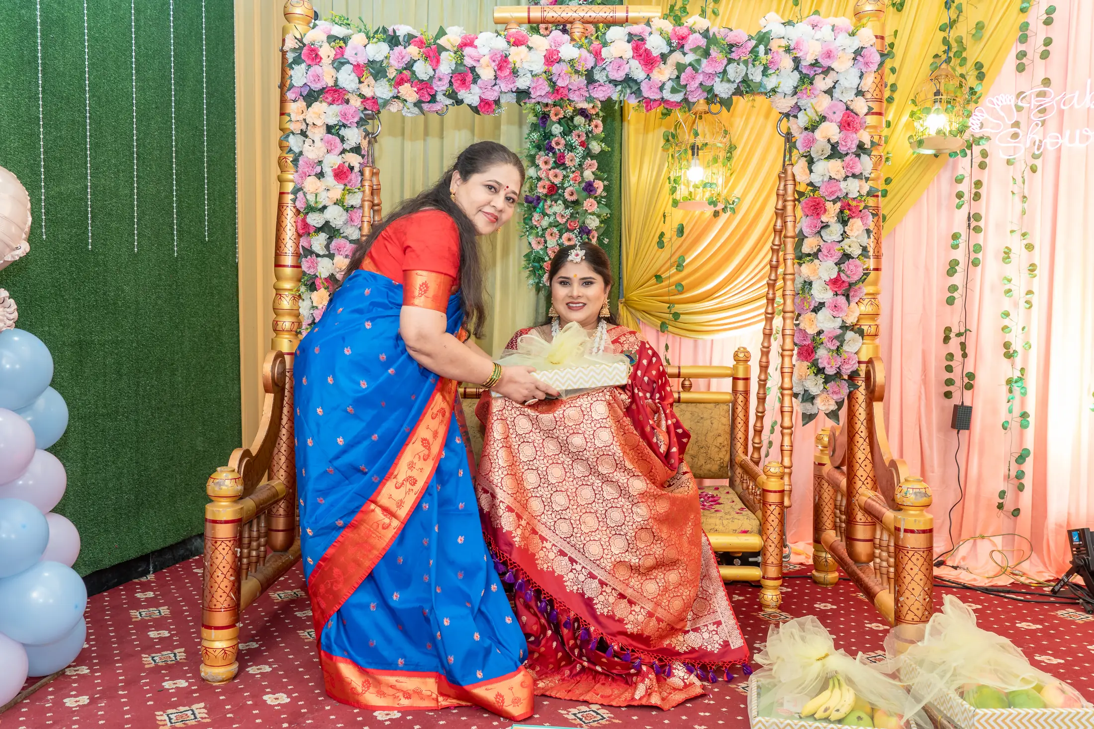 Vinay Aishwarya baby shower portrait 20