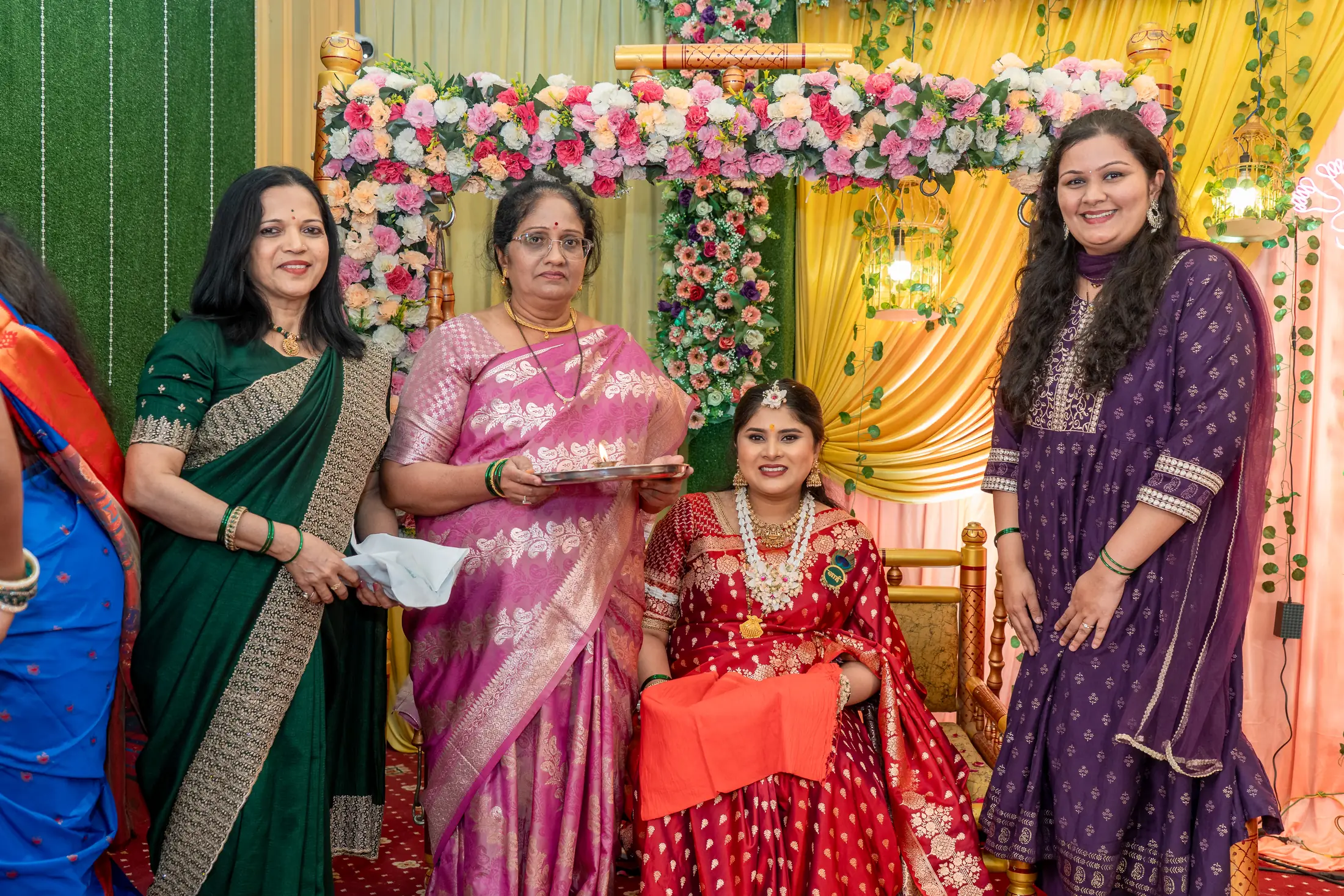 Vinay Aishwarya baby shower portrait 21