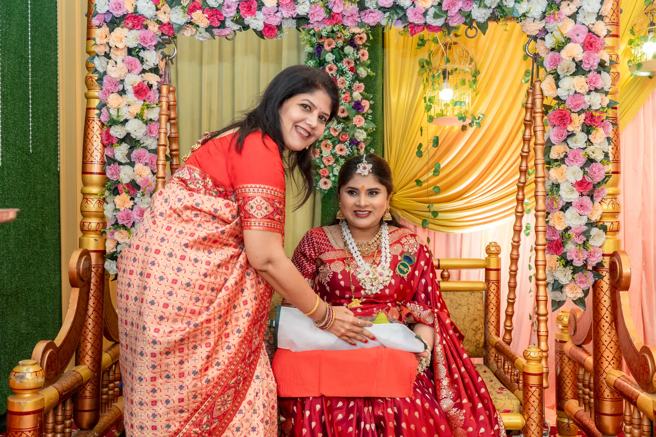 Vinay Aishwarya baby shower portrait 22