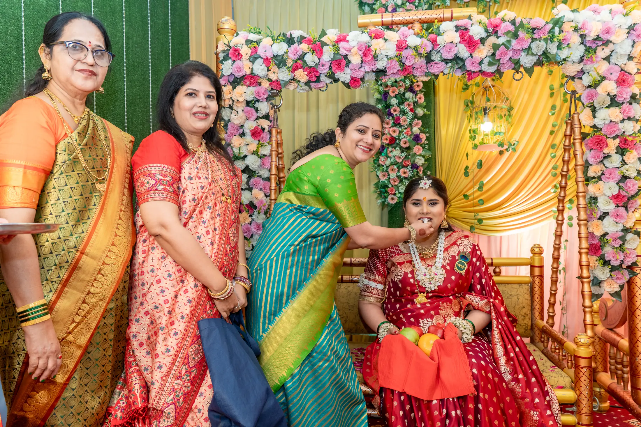 Vinay Aishwarya baby shower portrait 23