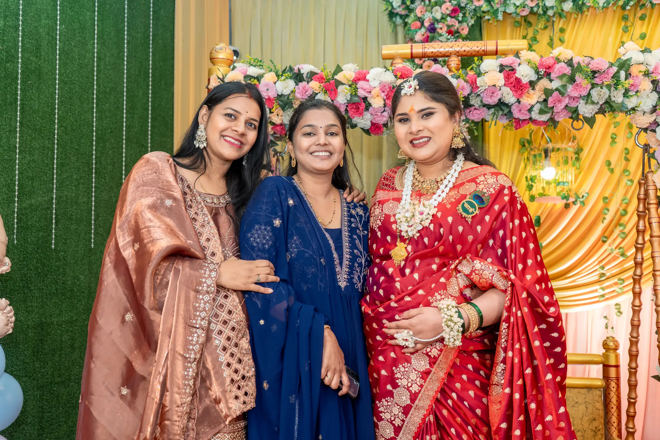 Vinay Aishwarya baby shower portrait 24