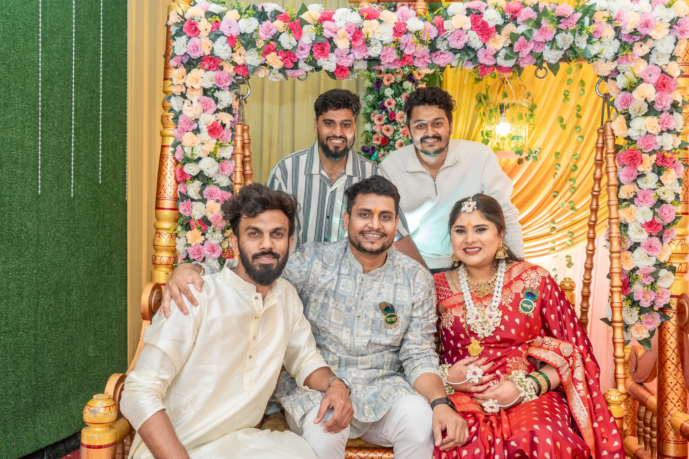 Vinay Aishwarya baby shower portrait 25