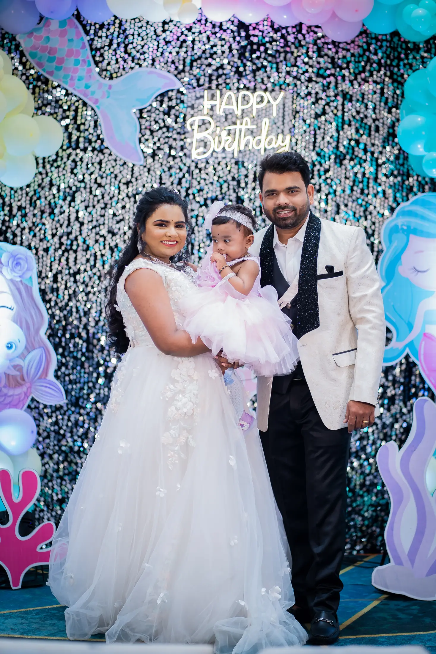 Veda birthday celebration portrait 6