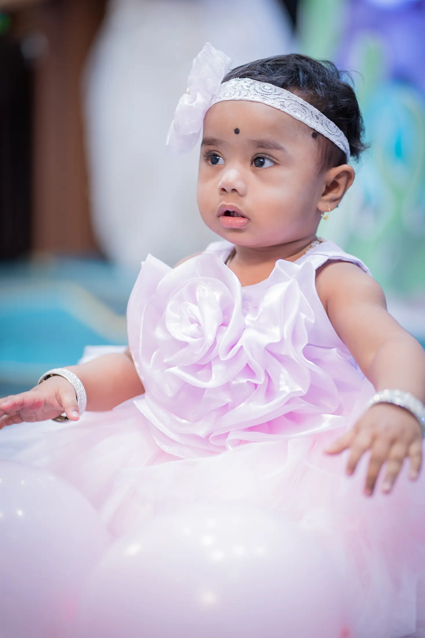 Veda birthday celebration portrait 8