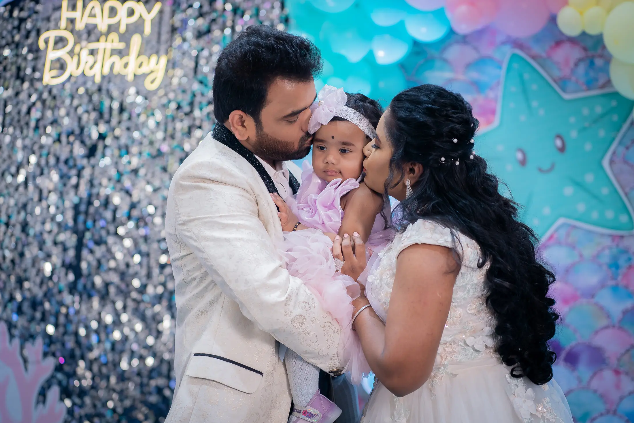 Veda birthday celebration portrait 12