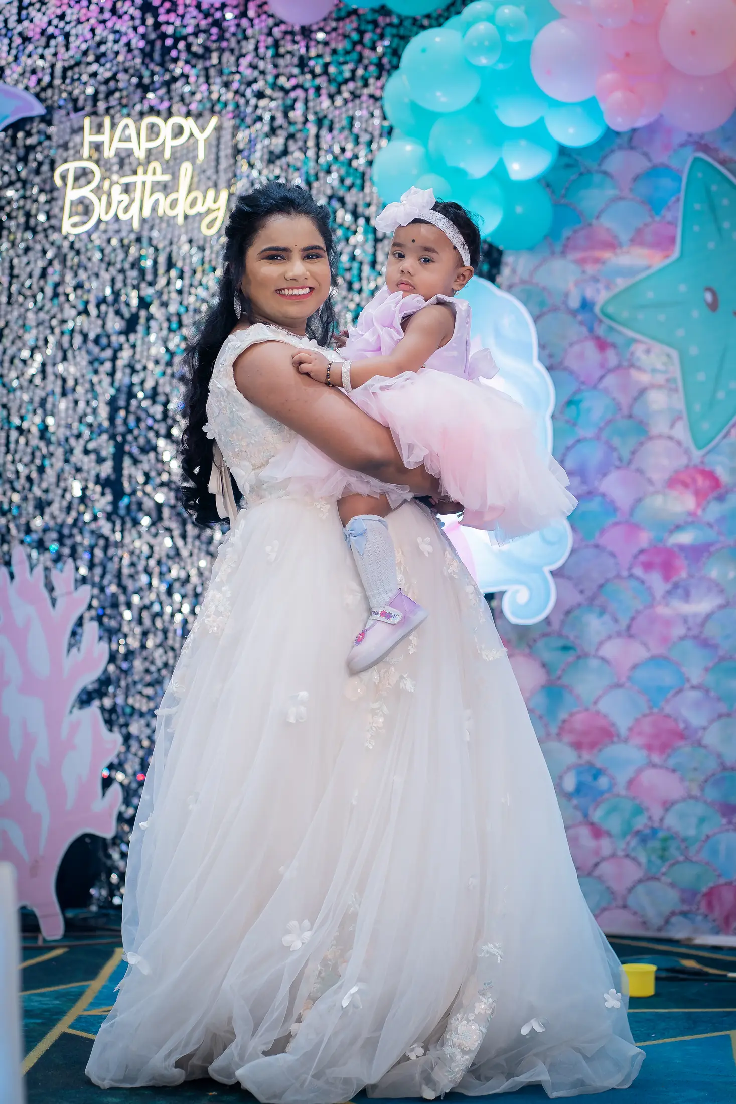 Veda birthday celebration portrait 14
