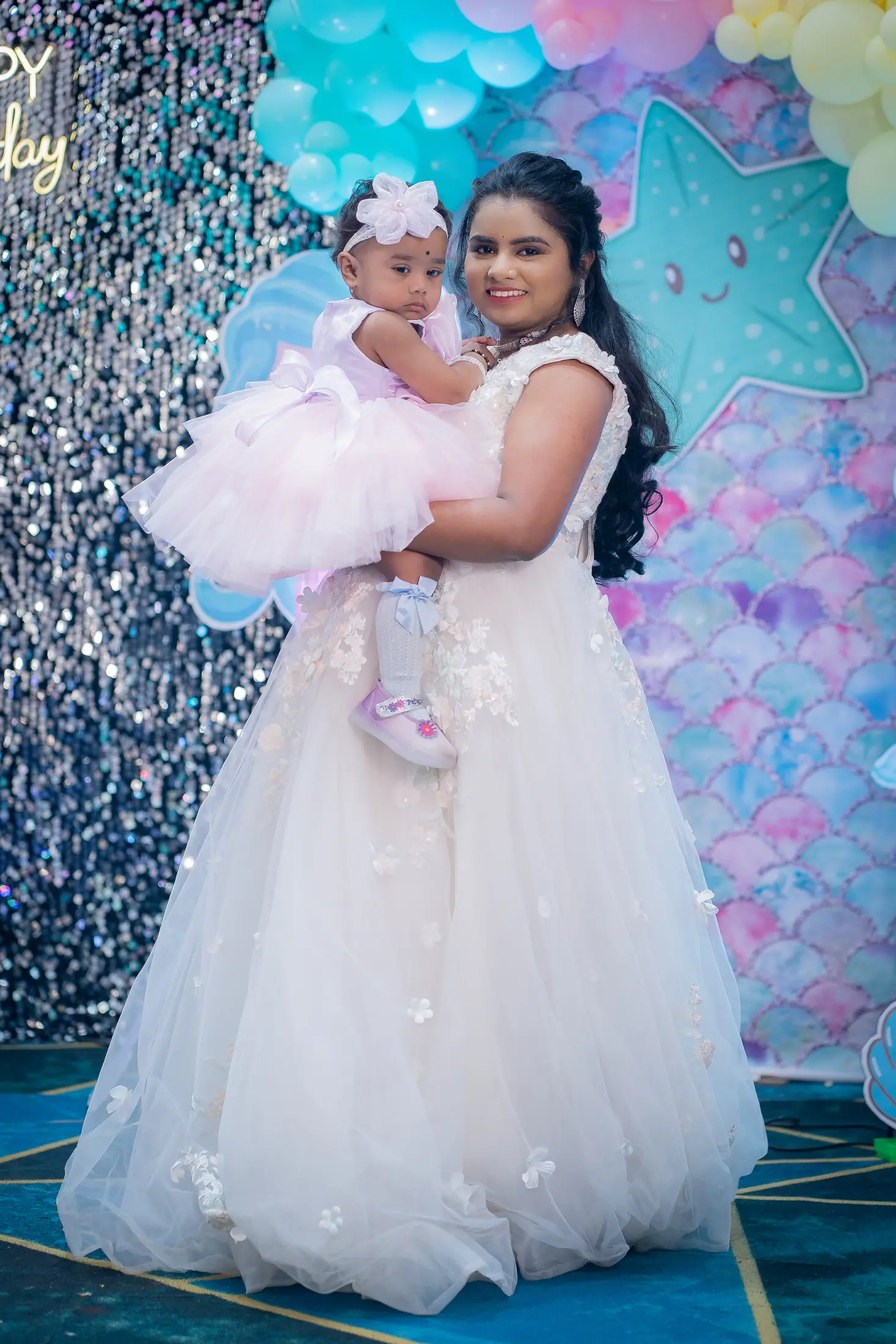 Veda birthday celebration portrait 15