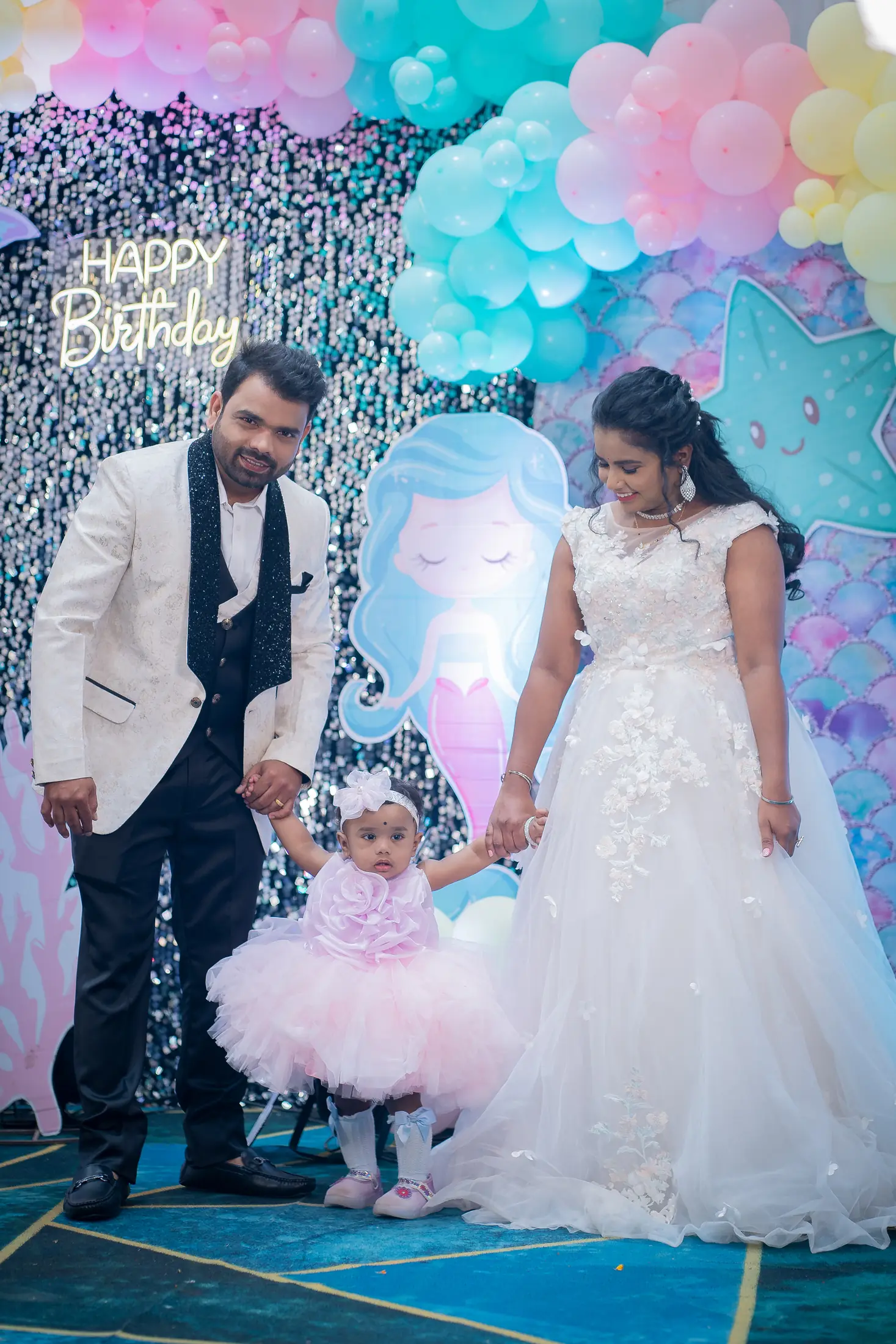 Veda birthday celebration portrait 18