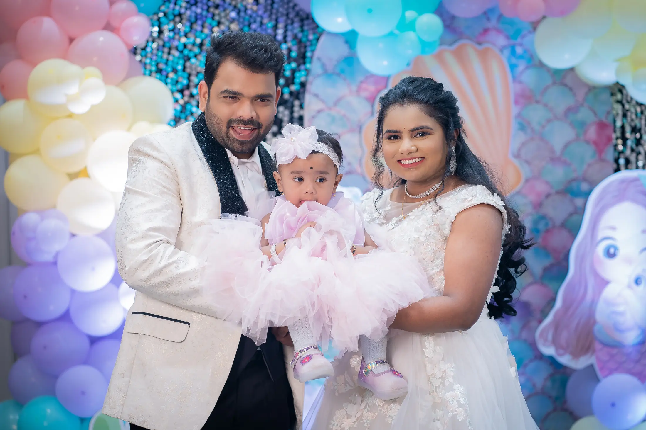 Veda birthday celebration portrait 19