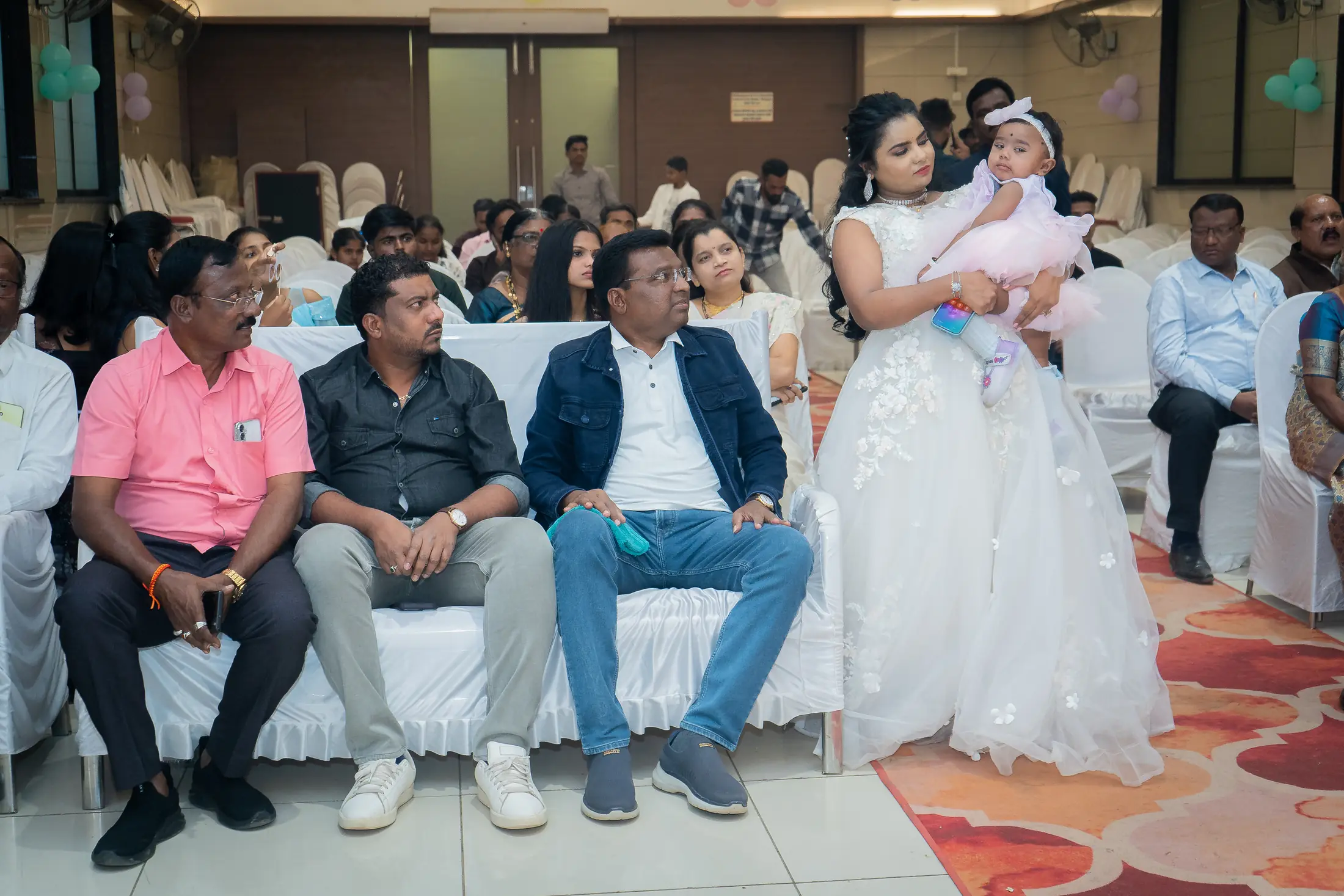 Veda birthday celebration portrait 21