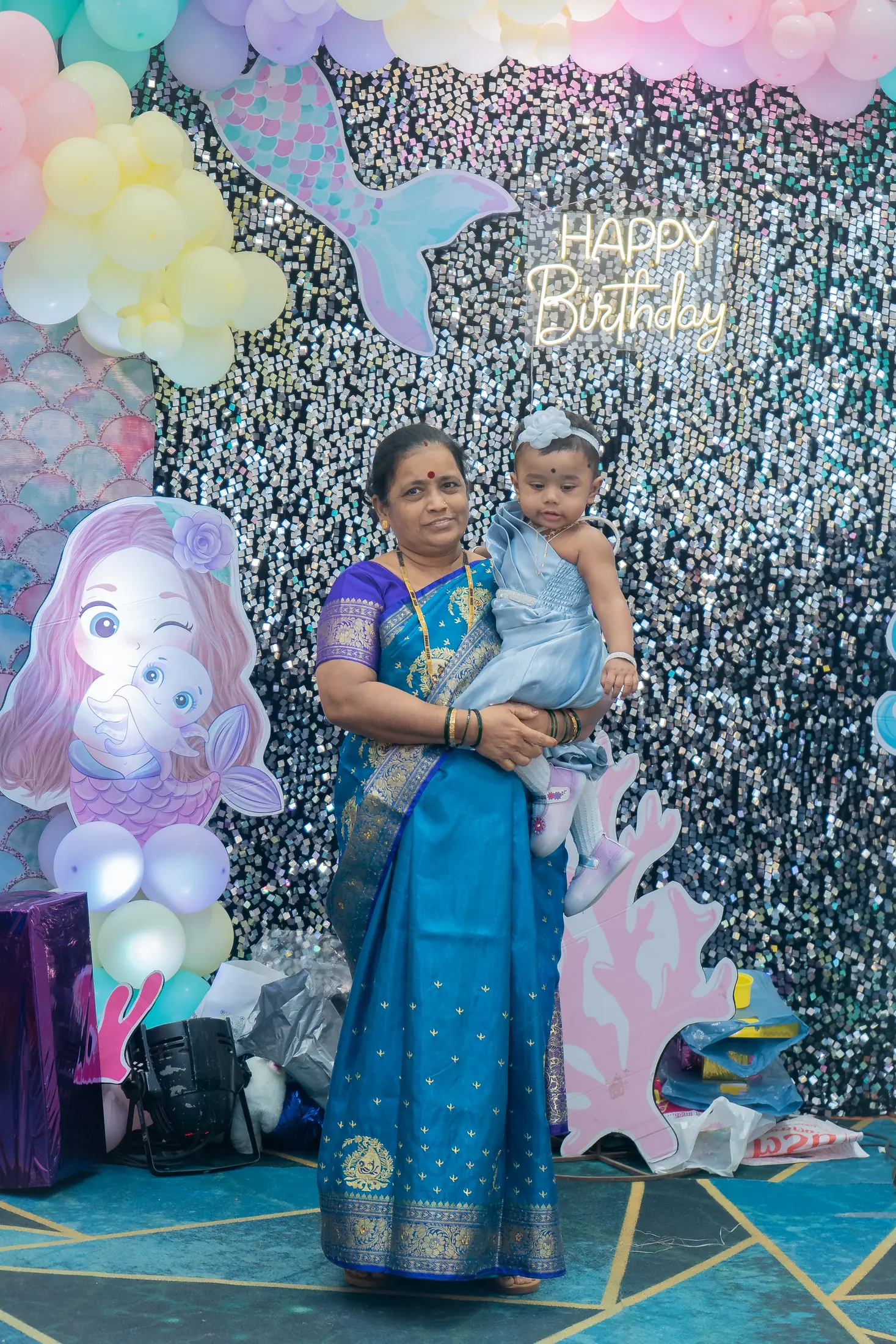 Veda birthday celebration portrait 39