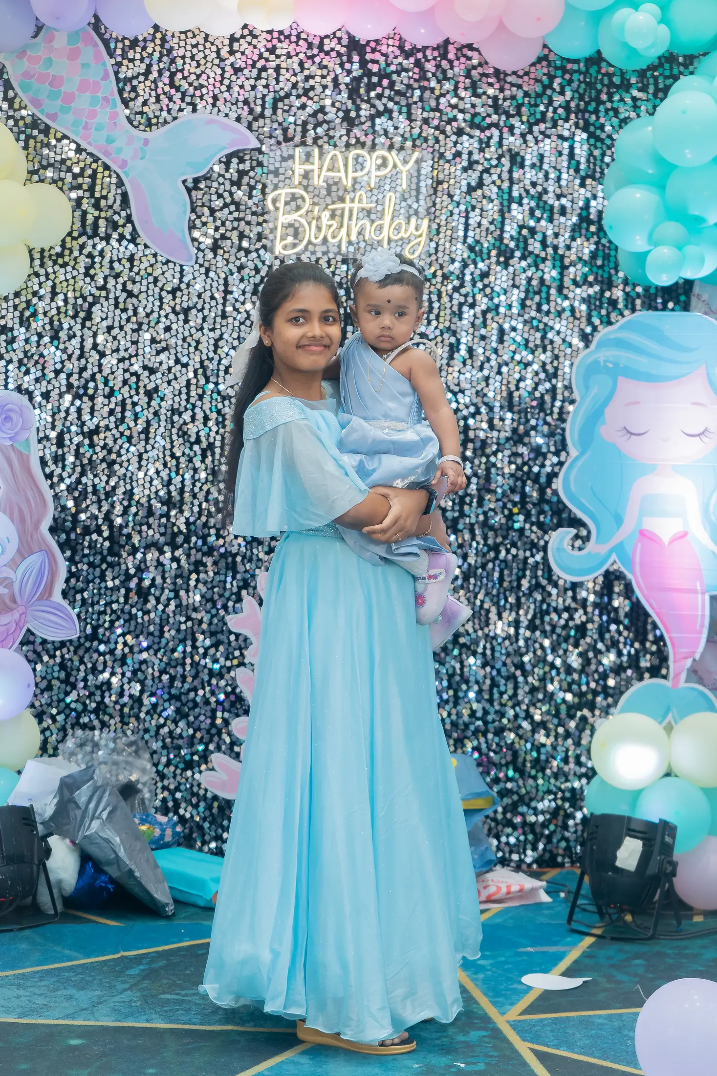 Veda birthday celebration portrait 41