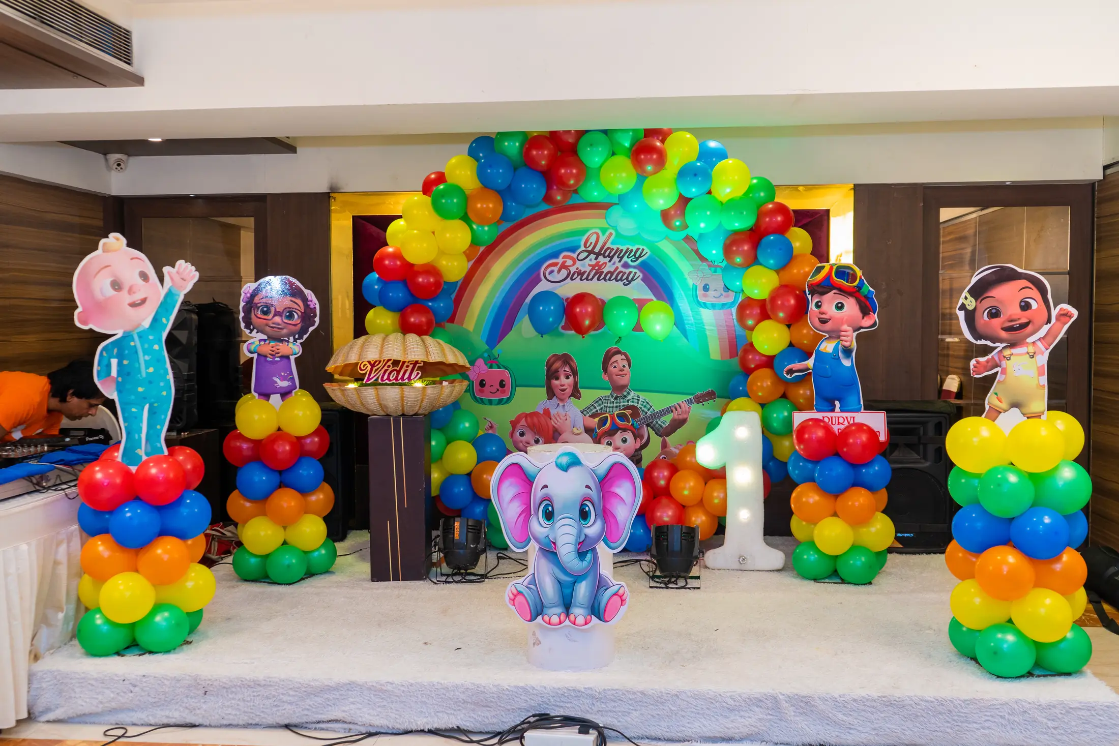 Vidit Bhatkar birthday celebration portrait