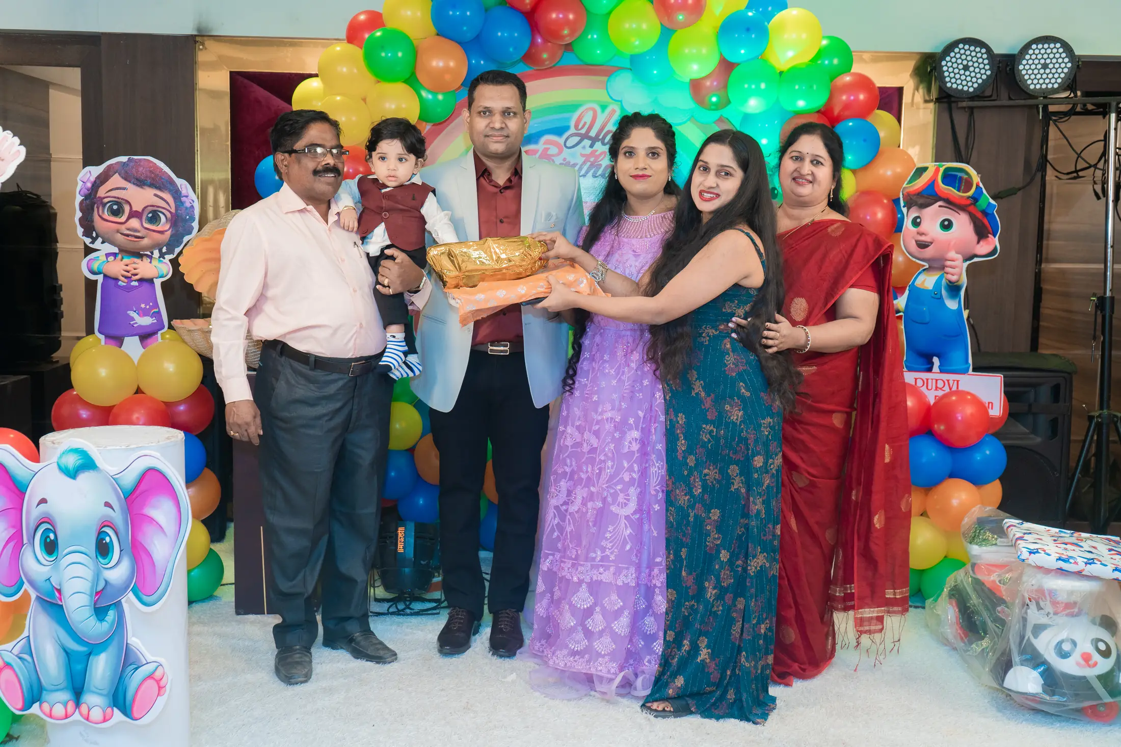 Vidit Bhatkar birthday celebration portrait 40