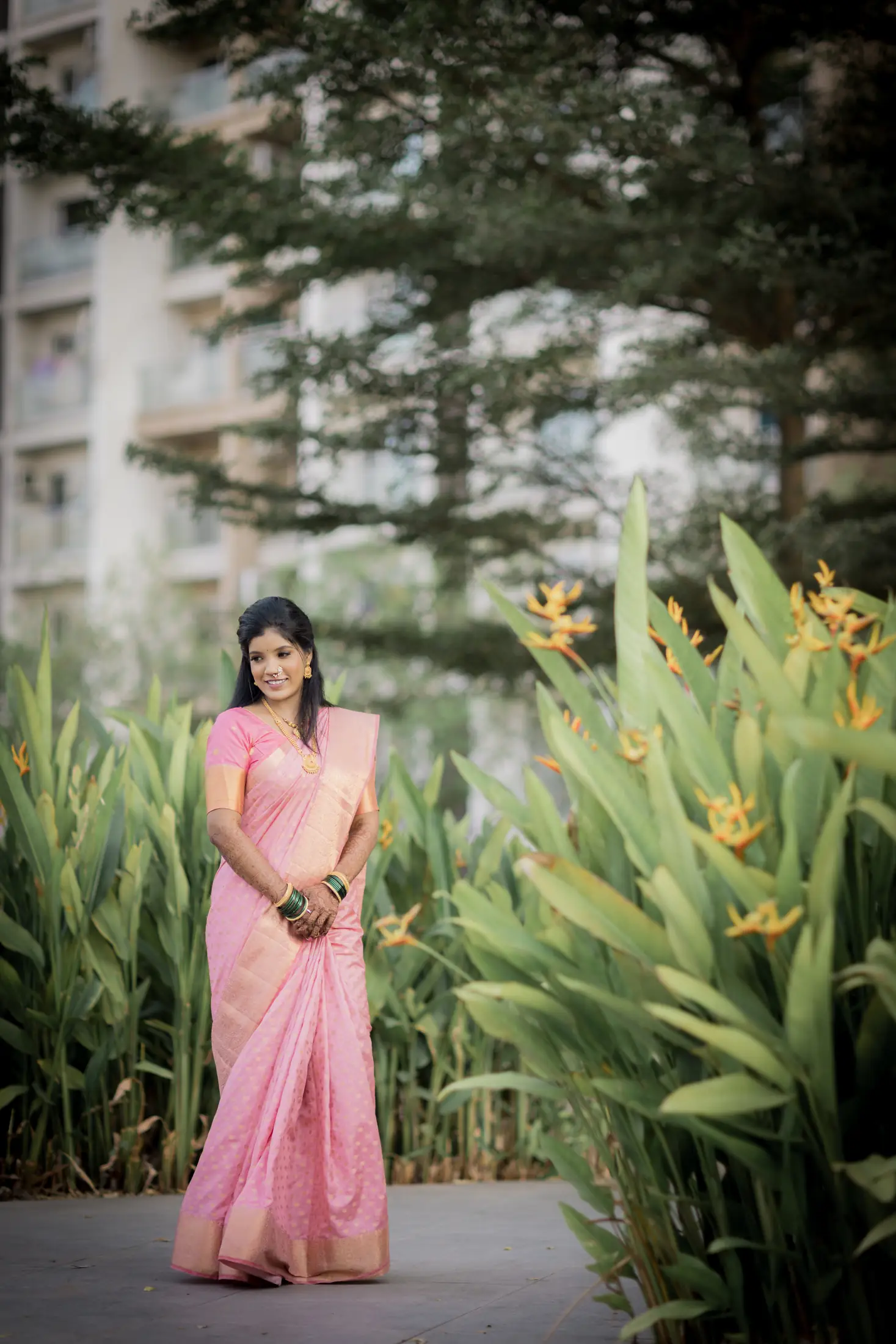 Abhijeet and Pooja engagement portrait 5