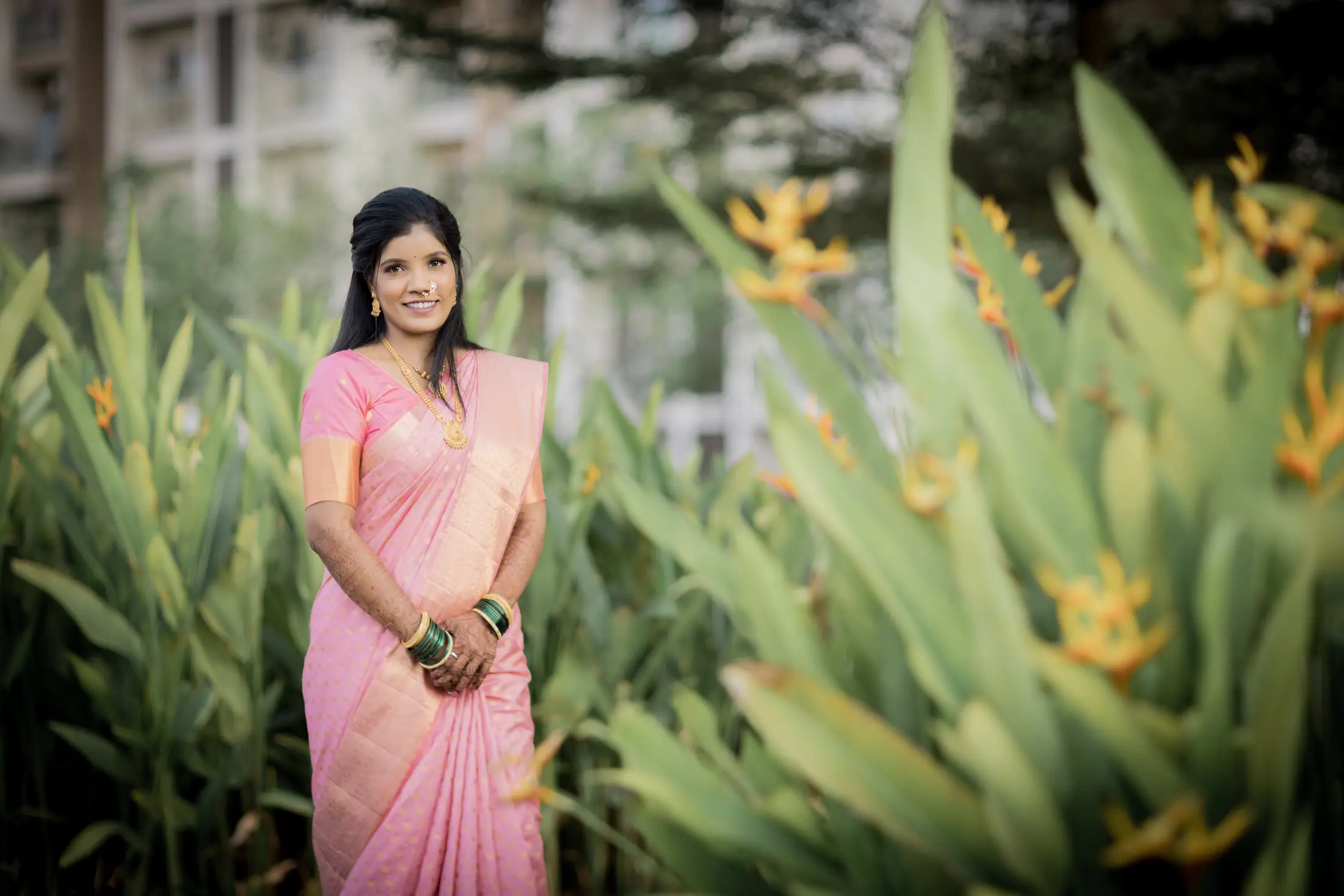 Abhijeet and Pooja engagement portrait 6