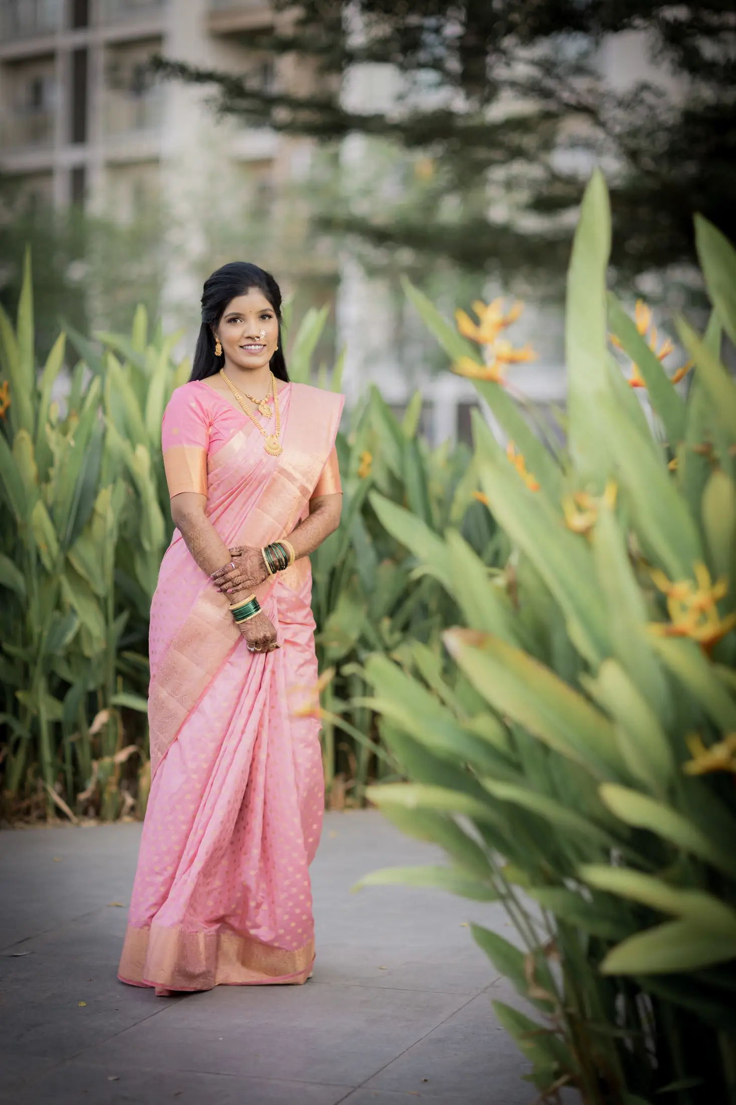 Abhijeet and Pooja engagement portrait 7