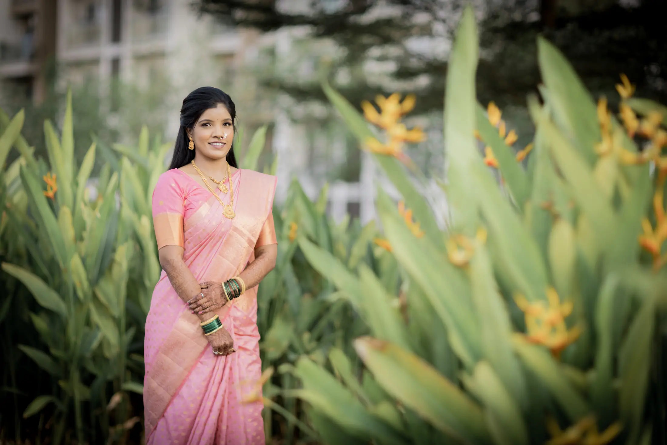 Abhijeet and Pooja engagement portrait 8