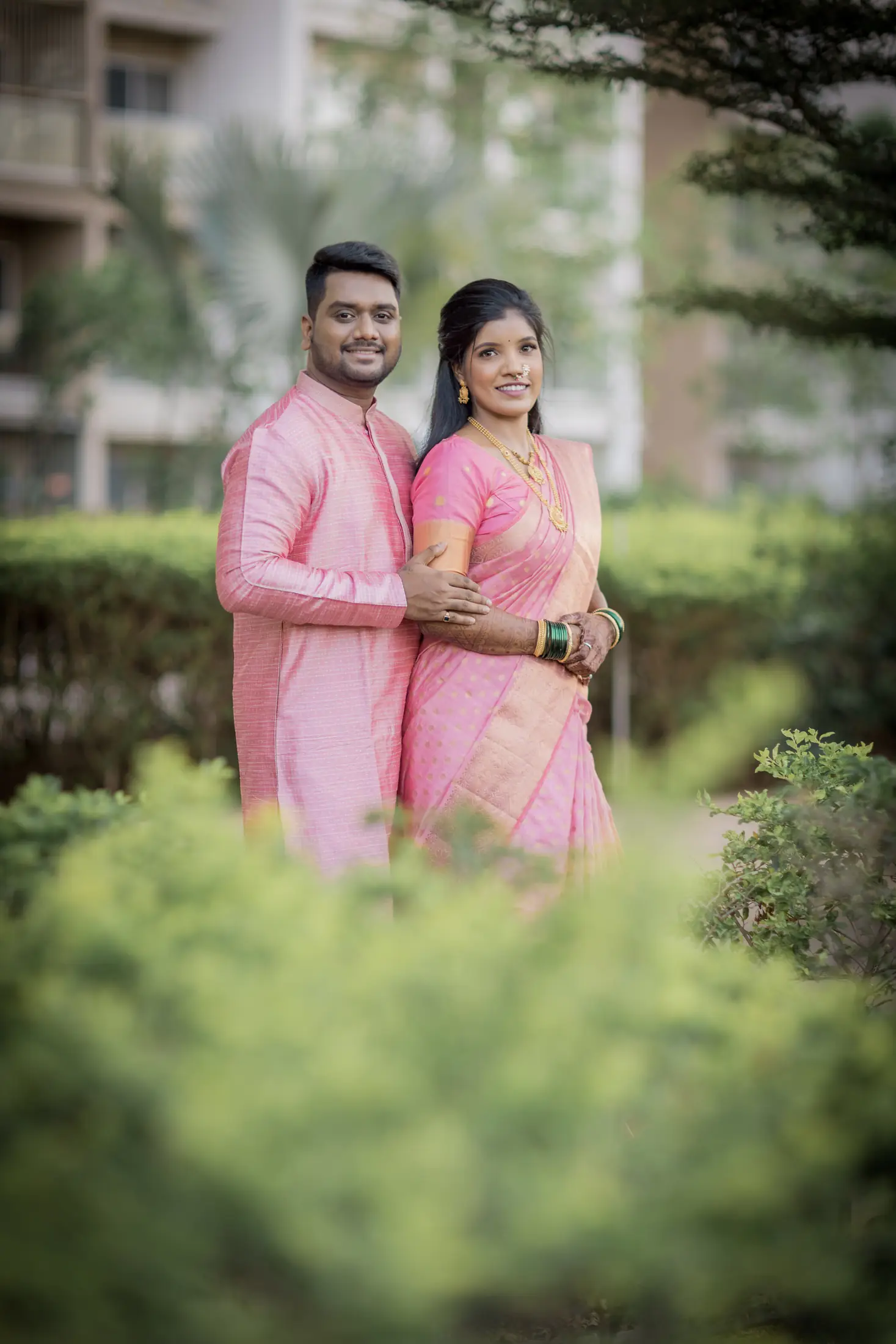 Abhijeet and Pooja engagement portrait 14