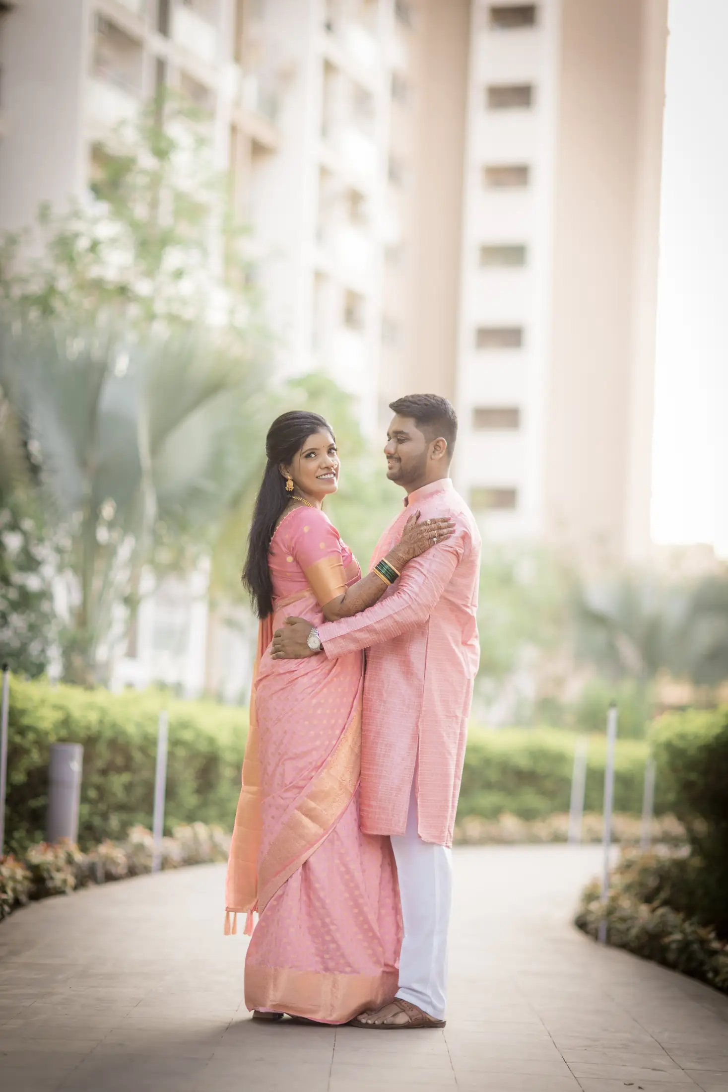 Abhijeet and Pooja engagement portrait 15