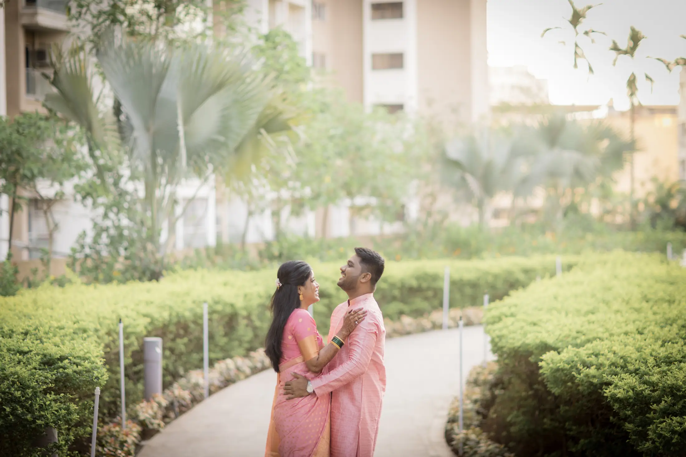 Abhijeet and Pooja engagement portrait 18